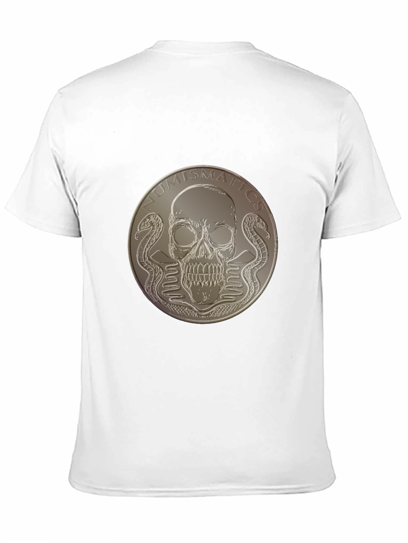 Black Numismatics Skull & Snakes Graphic Tee - Black view 11