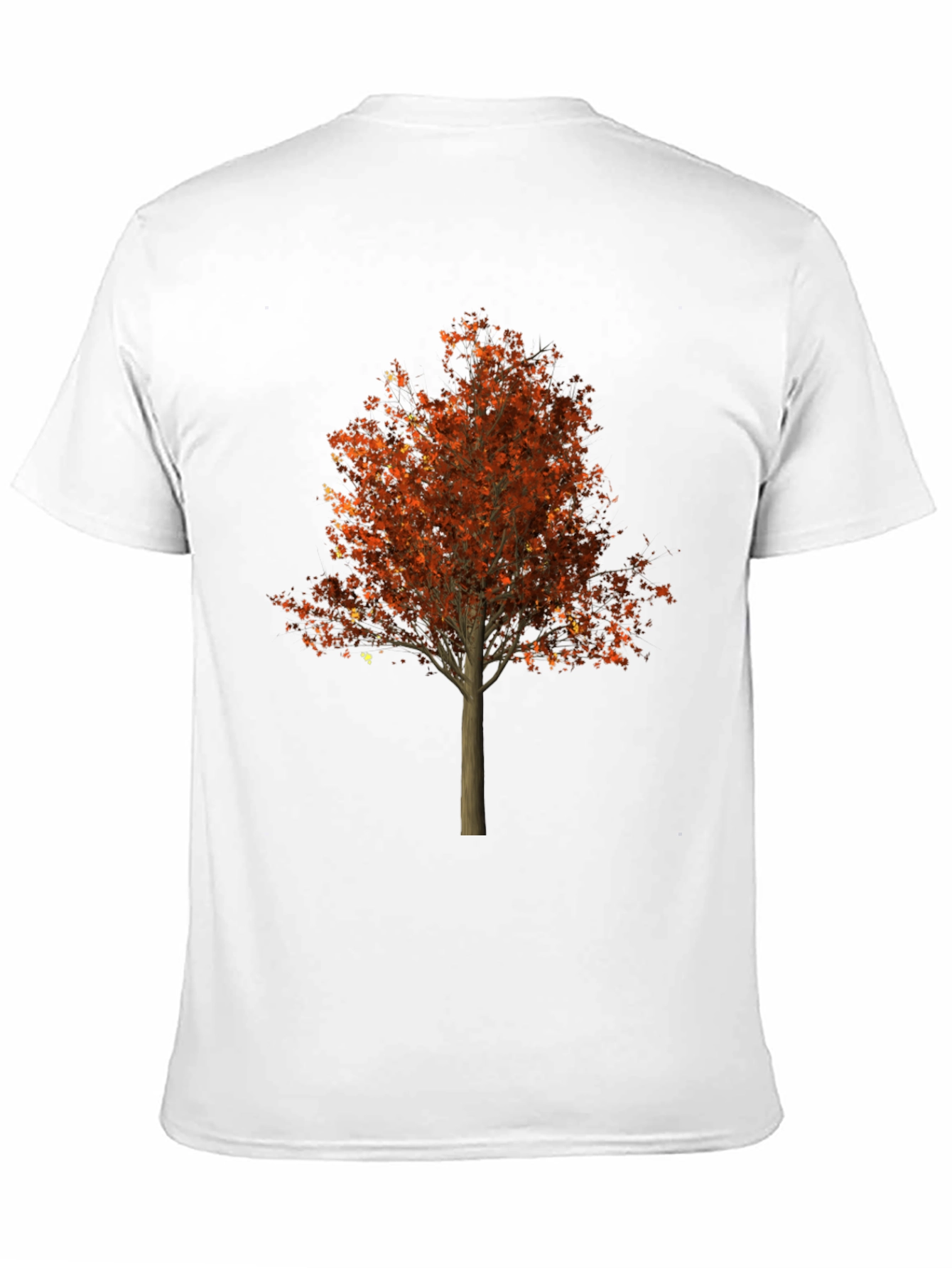 Black Autumn Tree Graphic Tee - Stylish Nature Inspired T-Shirt view 11