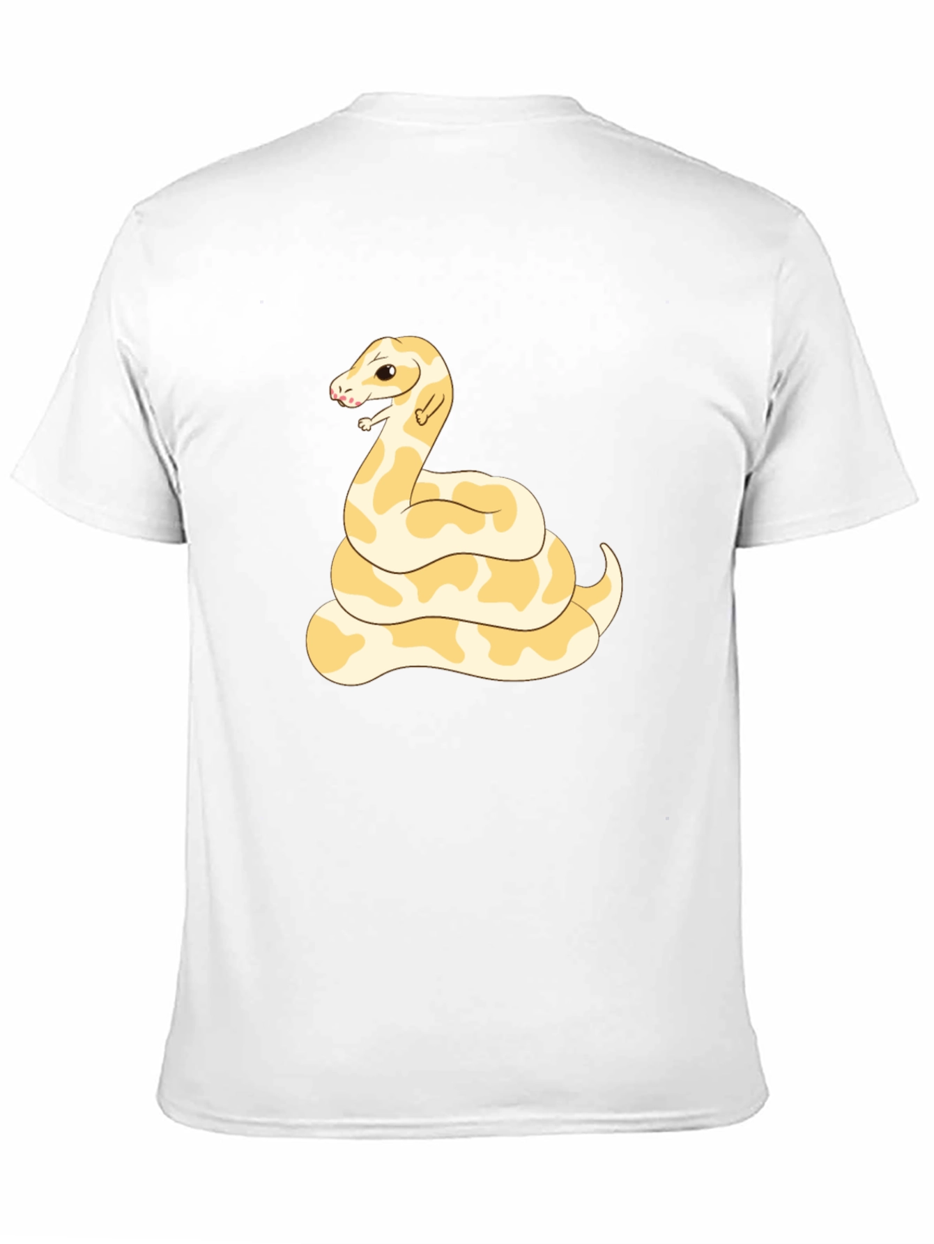 Black Snake Graphic Tee - Black Cotton T-Shirt view 11