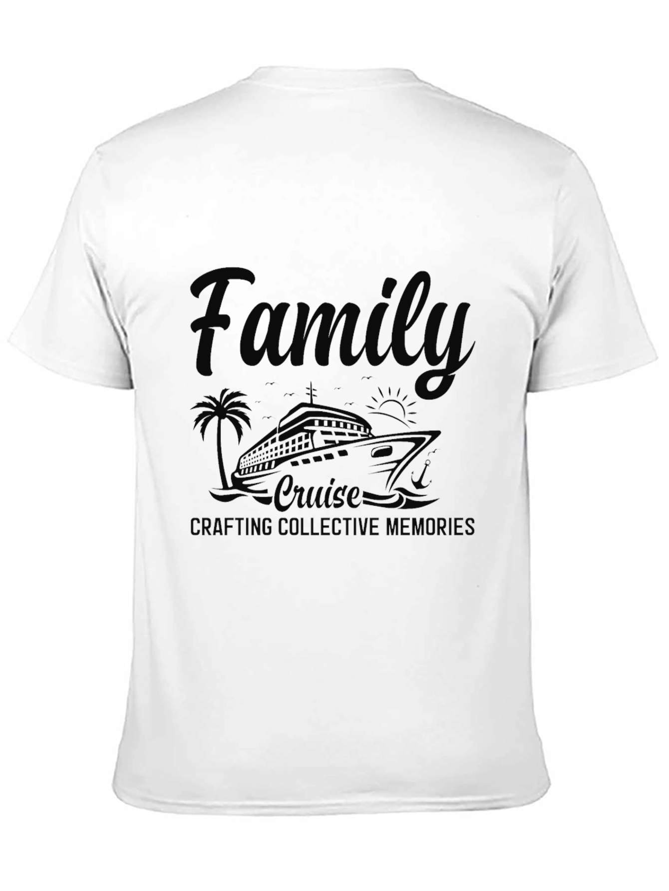 Black Family Cruise Memories T-Shirt view 11