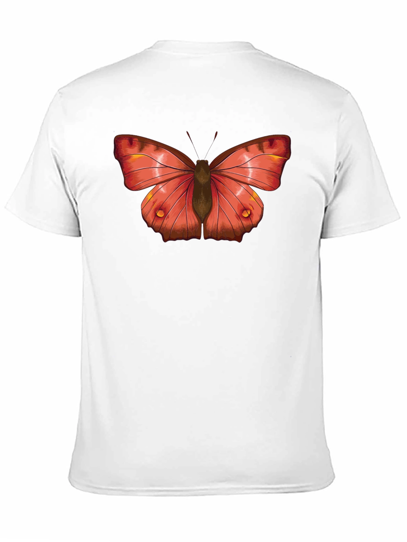 Black Butterfly Graphic Black T-Shirt view 11