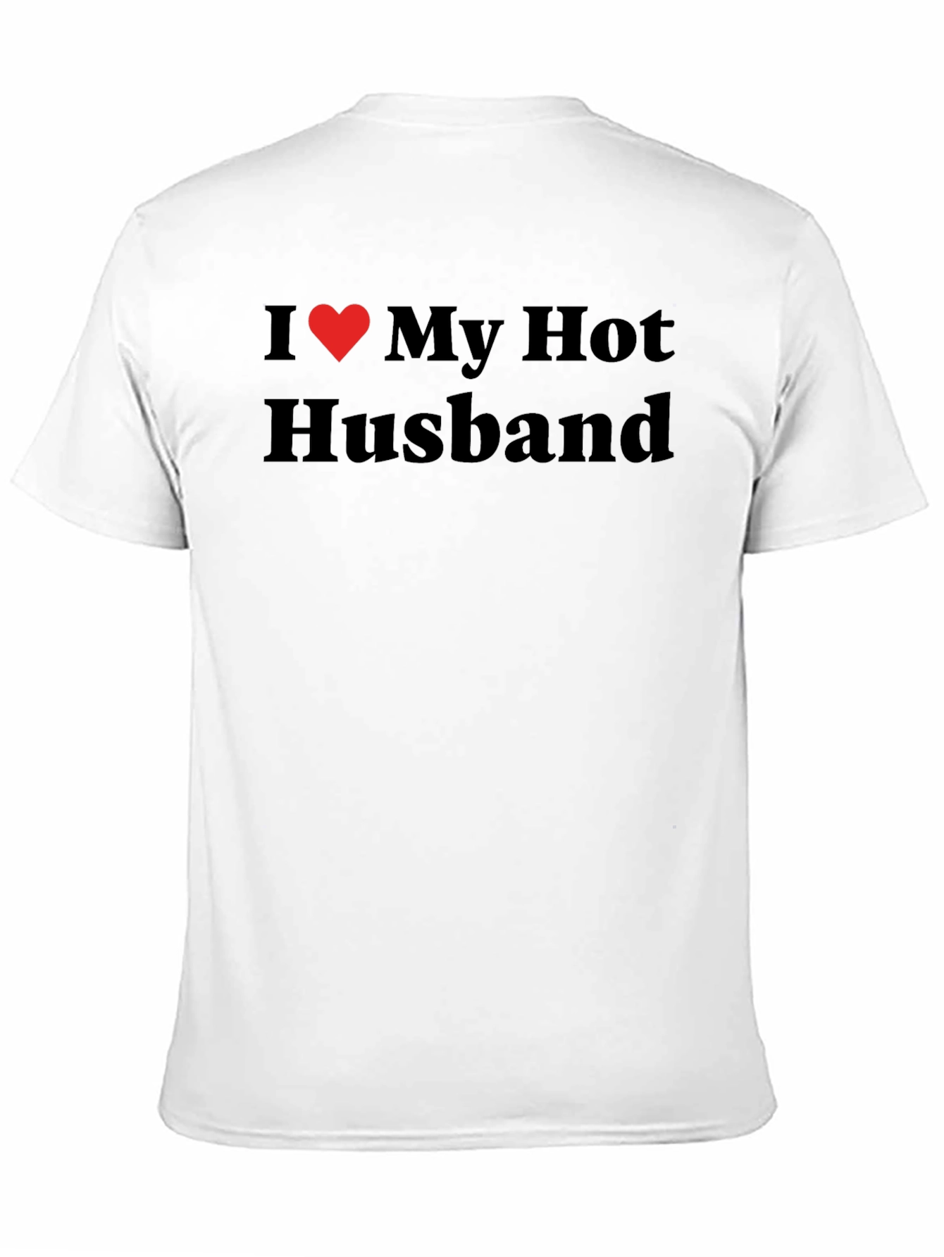 Black I Heart My Hot Husband T-Shirt - Novelty Apparel view 11