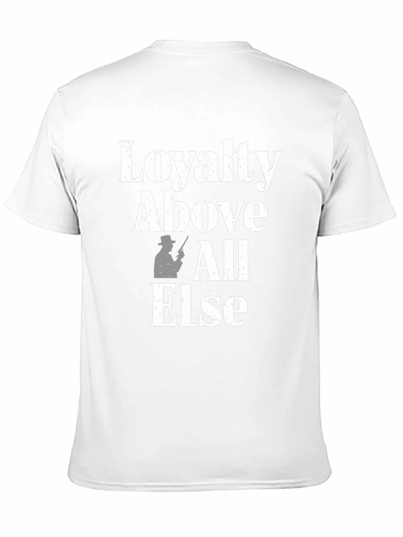 Black Loyalty Above All Else Graphic T-Shirt view 11