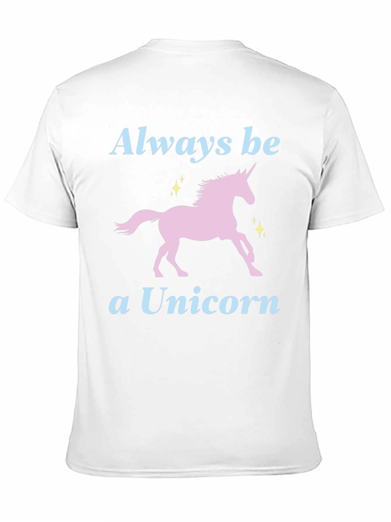 Black Always Be A Unicorn T-Shirt view 11