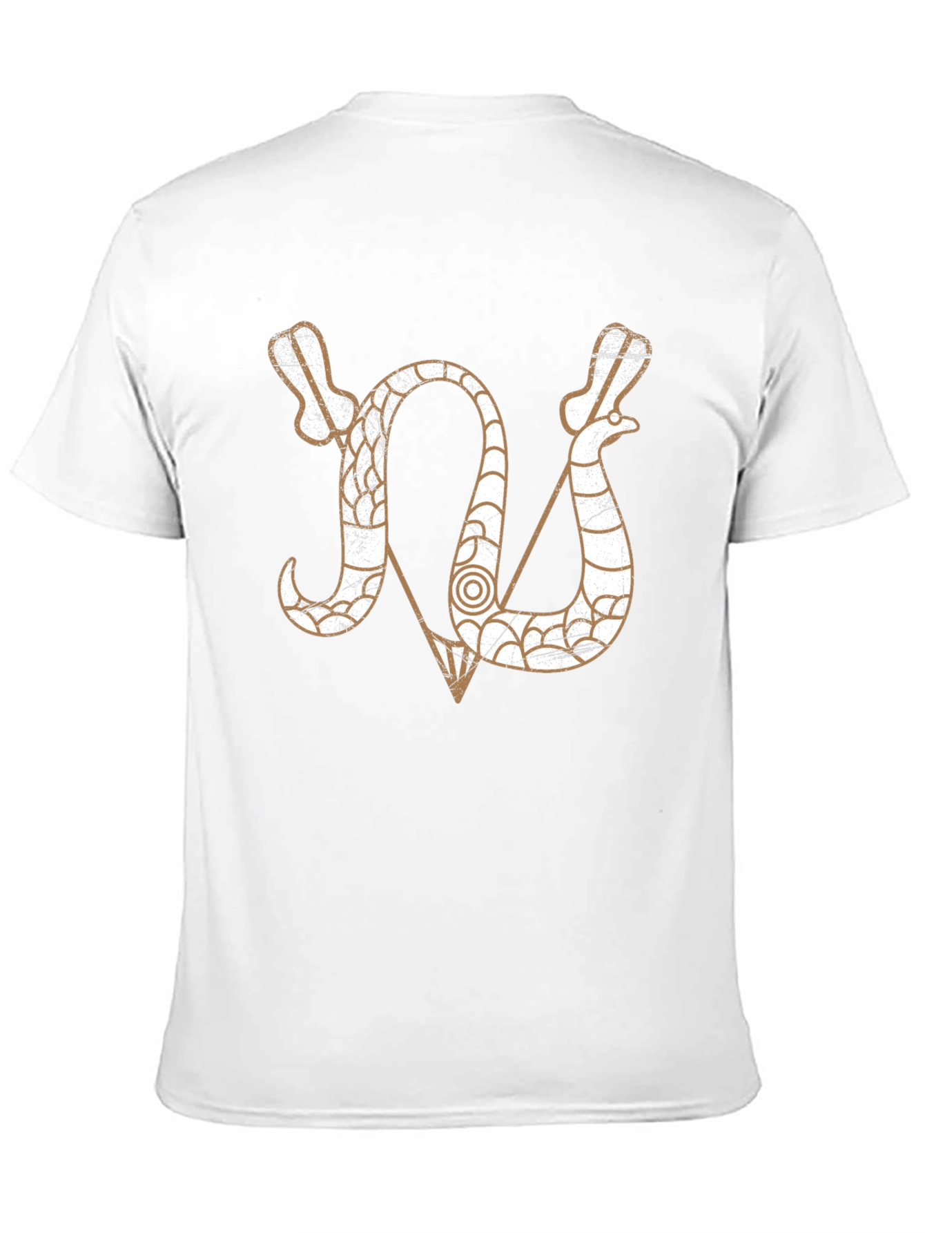 Black Unique Graphic Print Black T-Shirt view 11