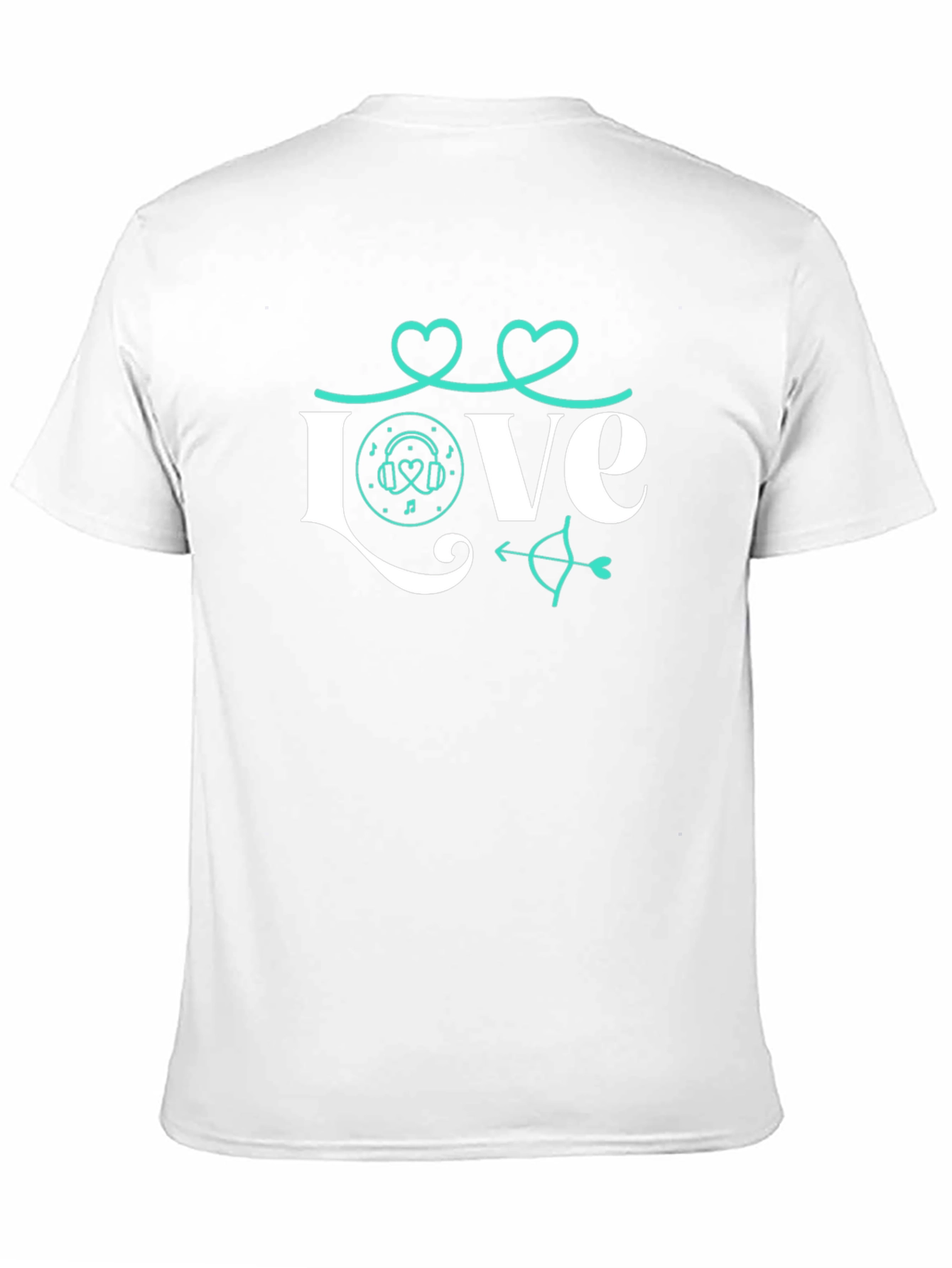 Black Love Music Valentine's Day Graphic Tee view 11