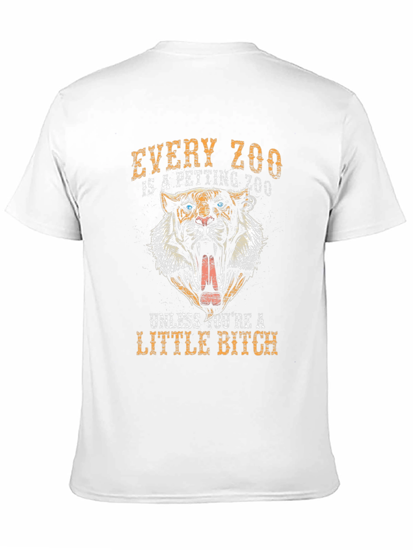 Black Every Zoo Petting Zoo Tiger Graphic Tee view 11