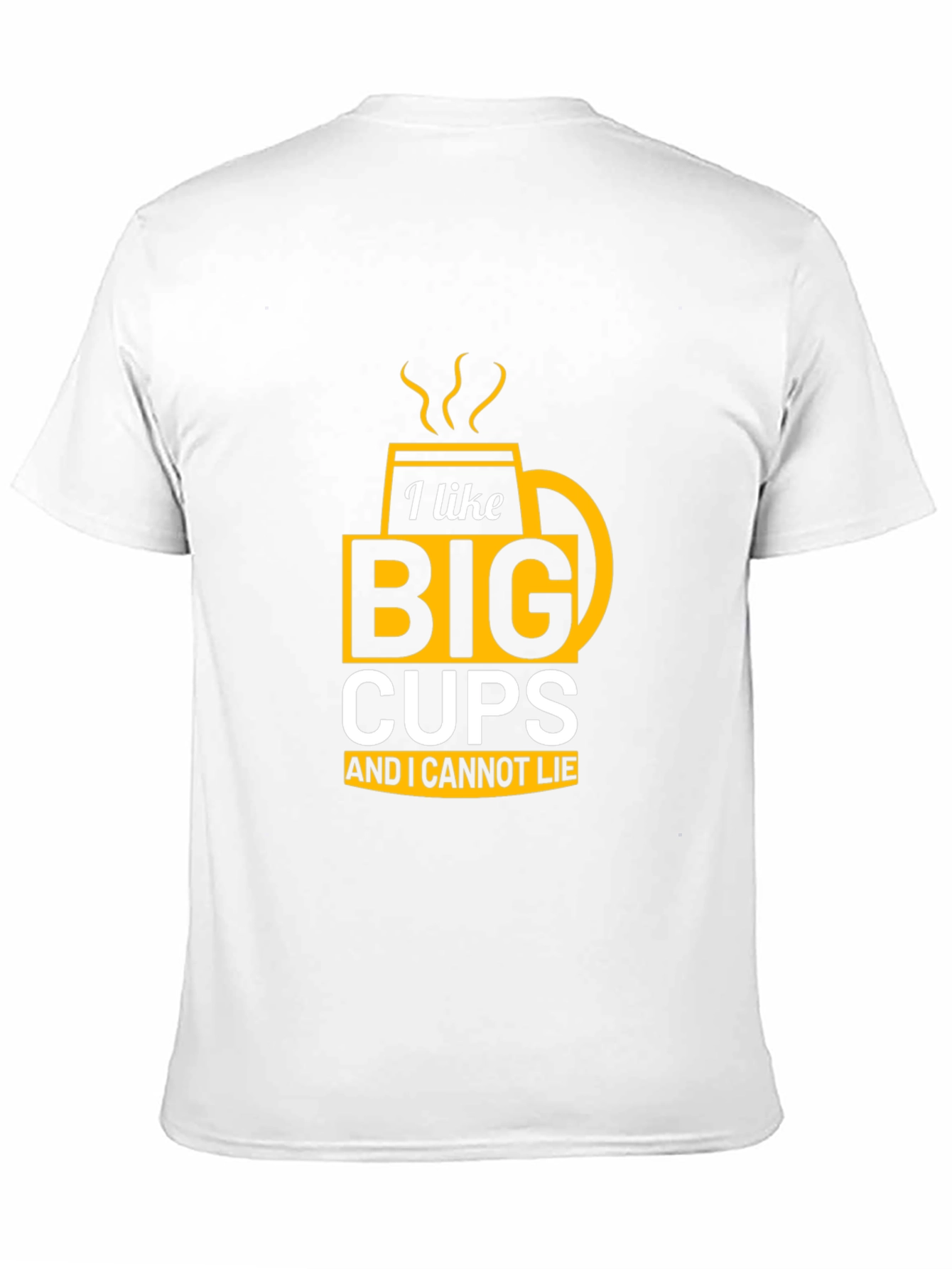 Black I Like Big Cups Graphic Tee - Funny Coffee Lover Shirt view 11
