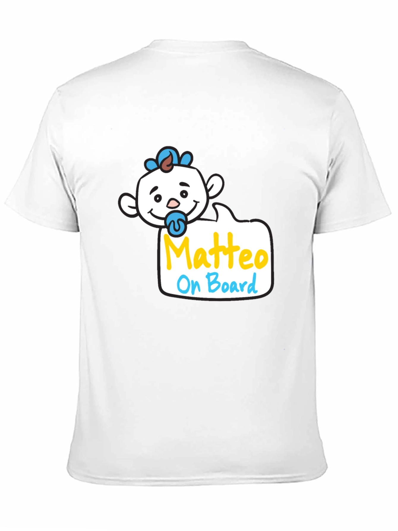 Matteo On Board Baby Graphic Tee - Black - 11