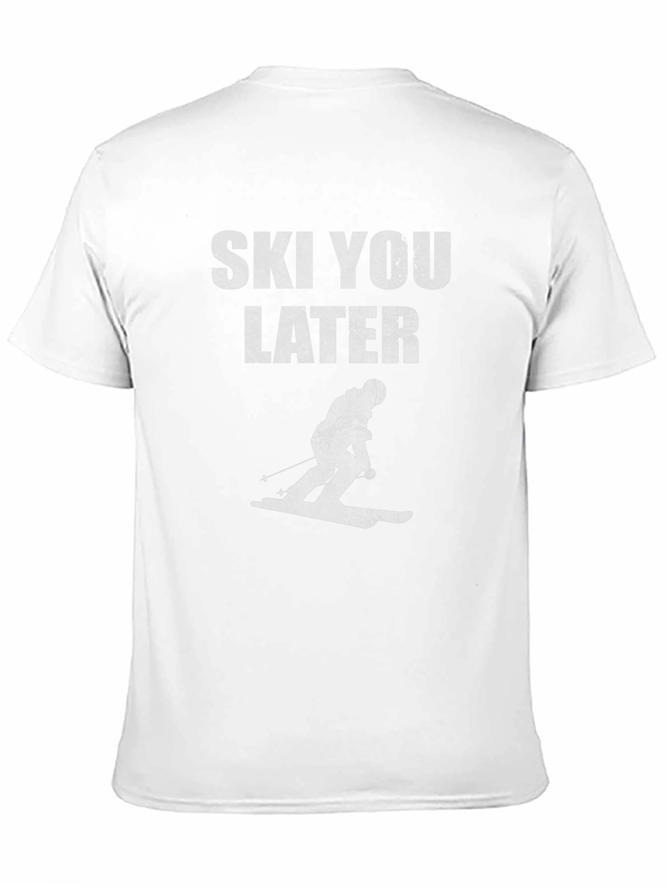 Black Ski You Later Graphic T-Shirt view 11