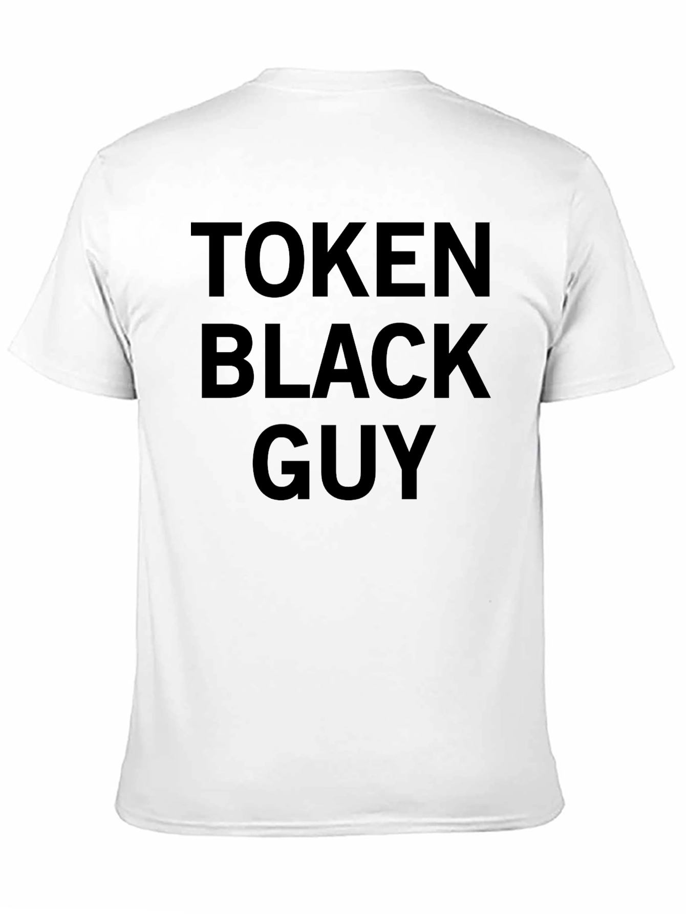 Black Token Black Guy Graphic Tee view 11