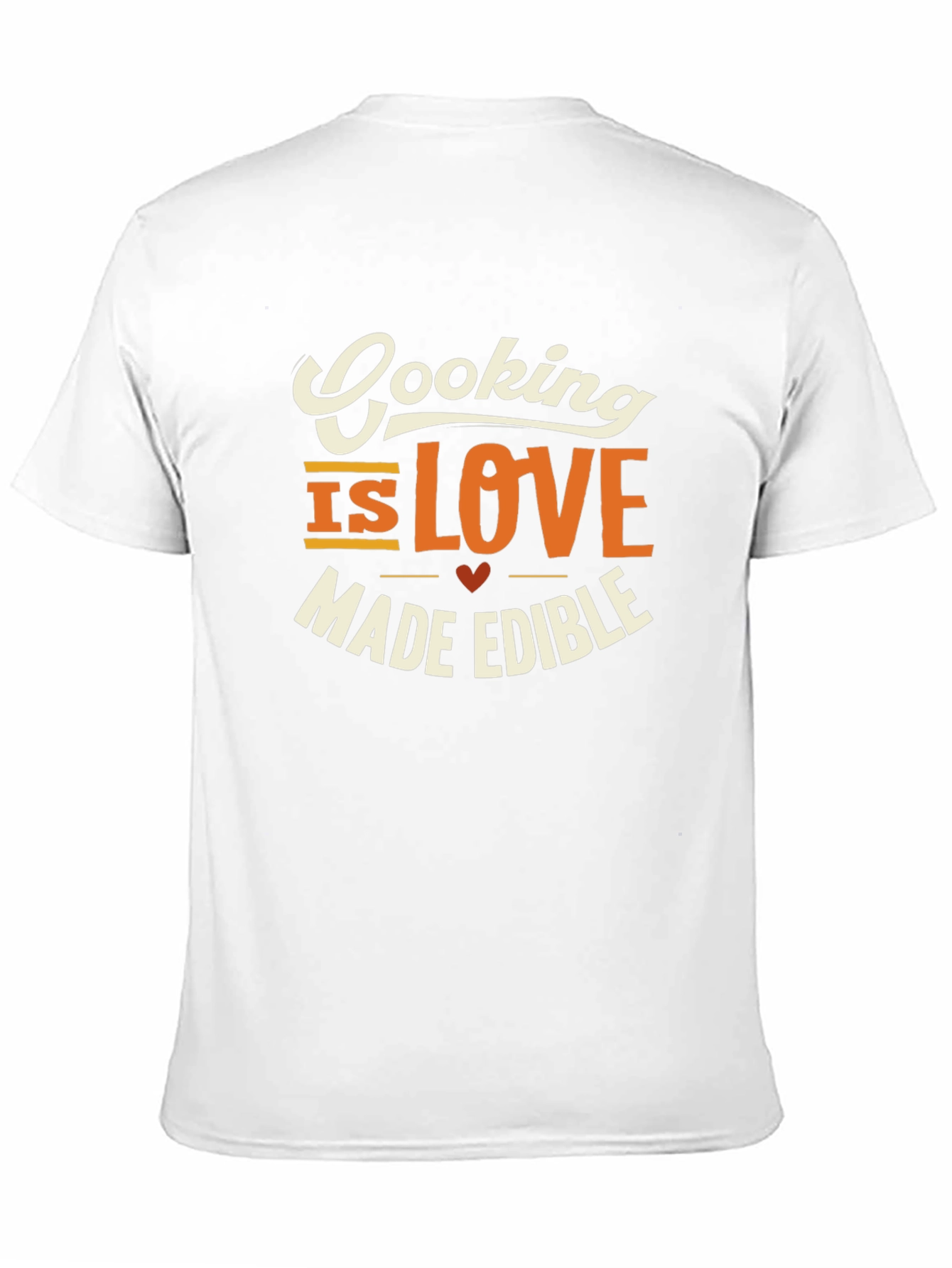 Black Cooking is Love Made Edible Graphic T-Shirt view 11