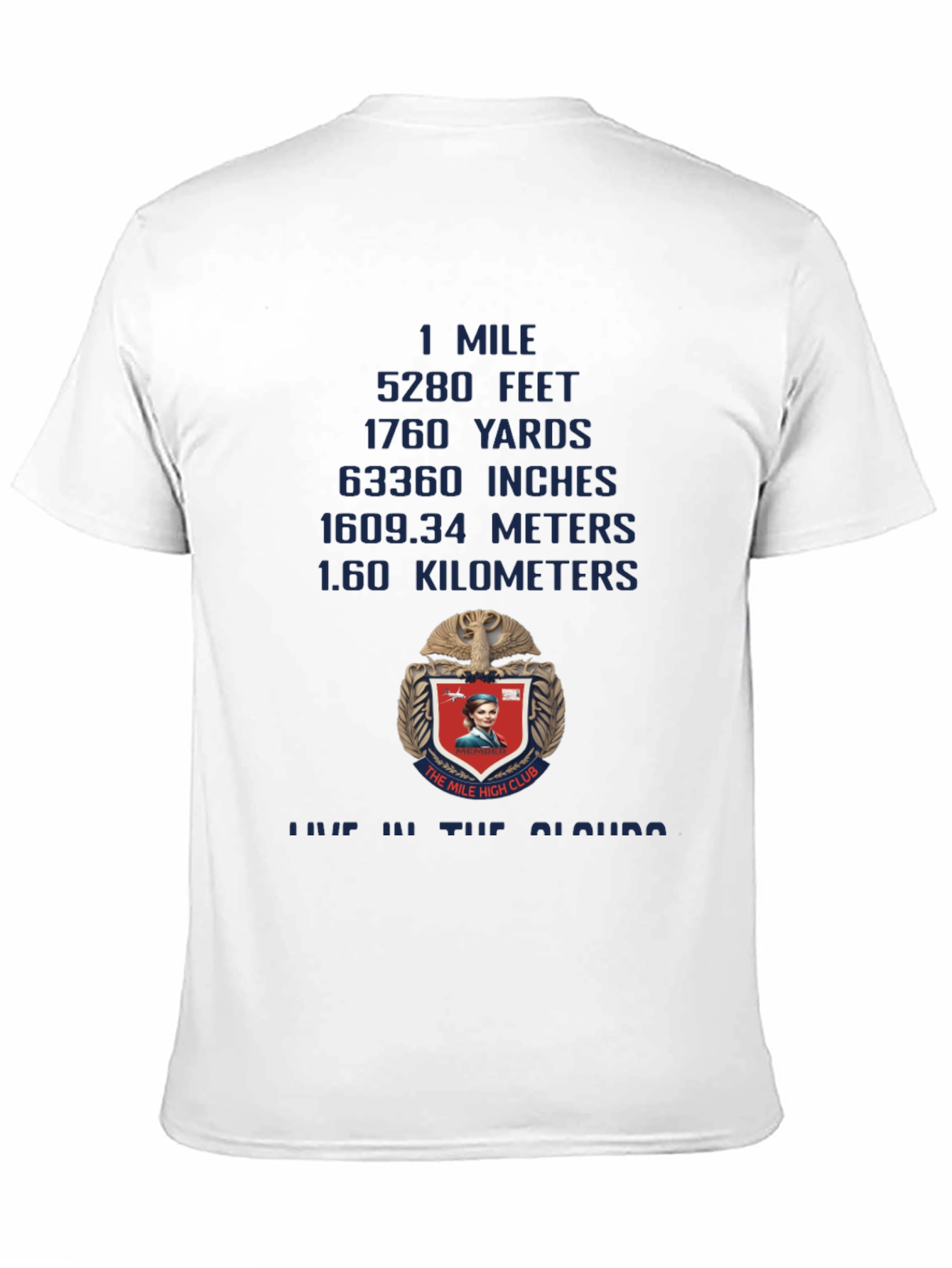 Black Mile High Club Graphic T-Shirt view 11