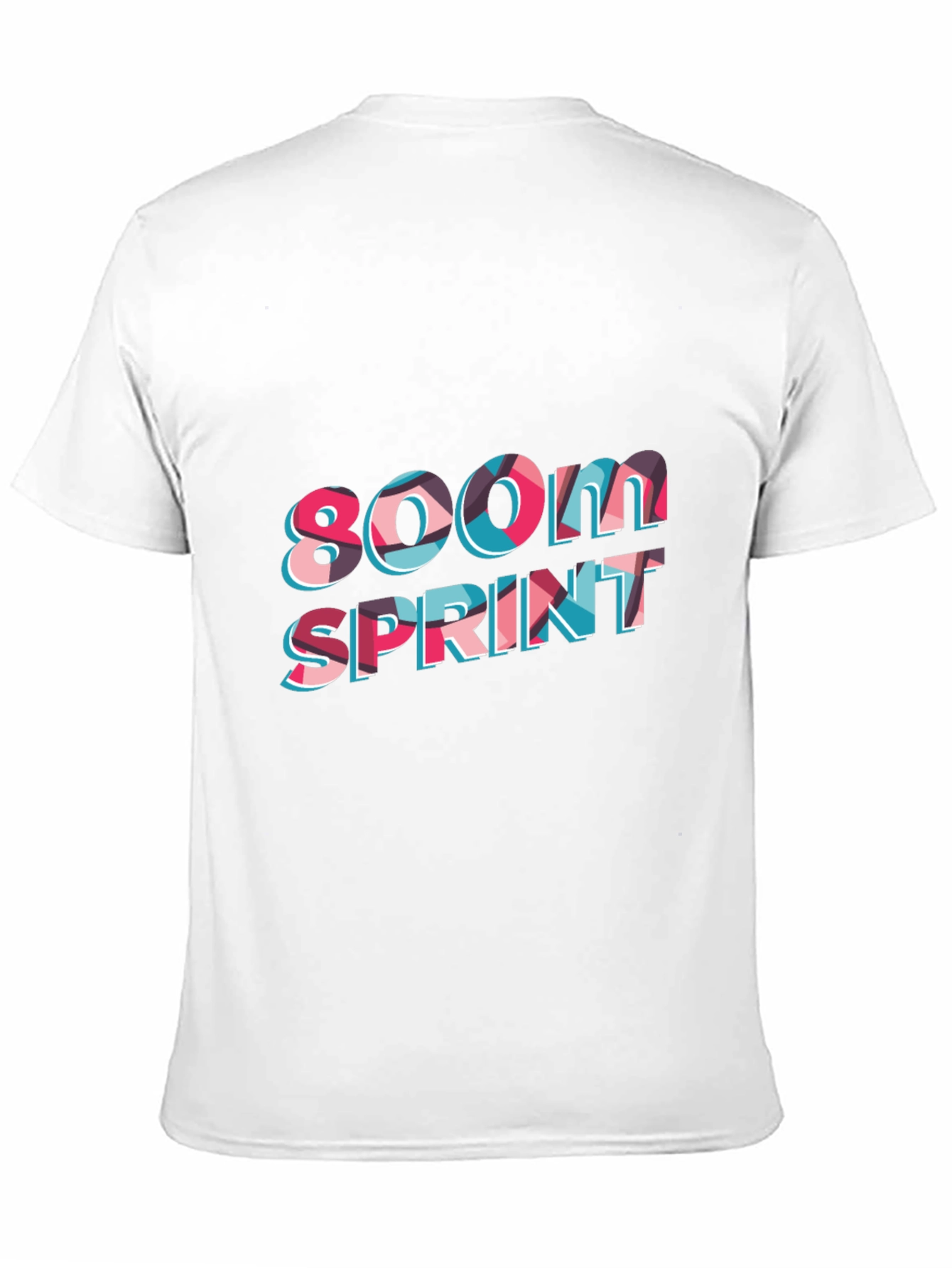 Black 800M Sprint Black T-Shirt view 11