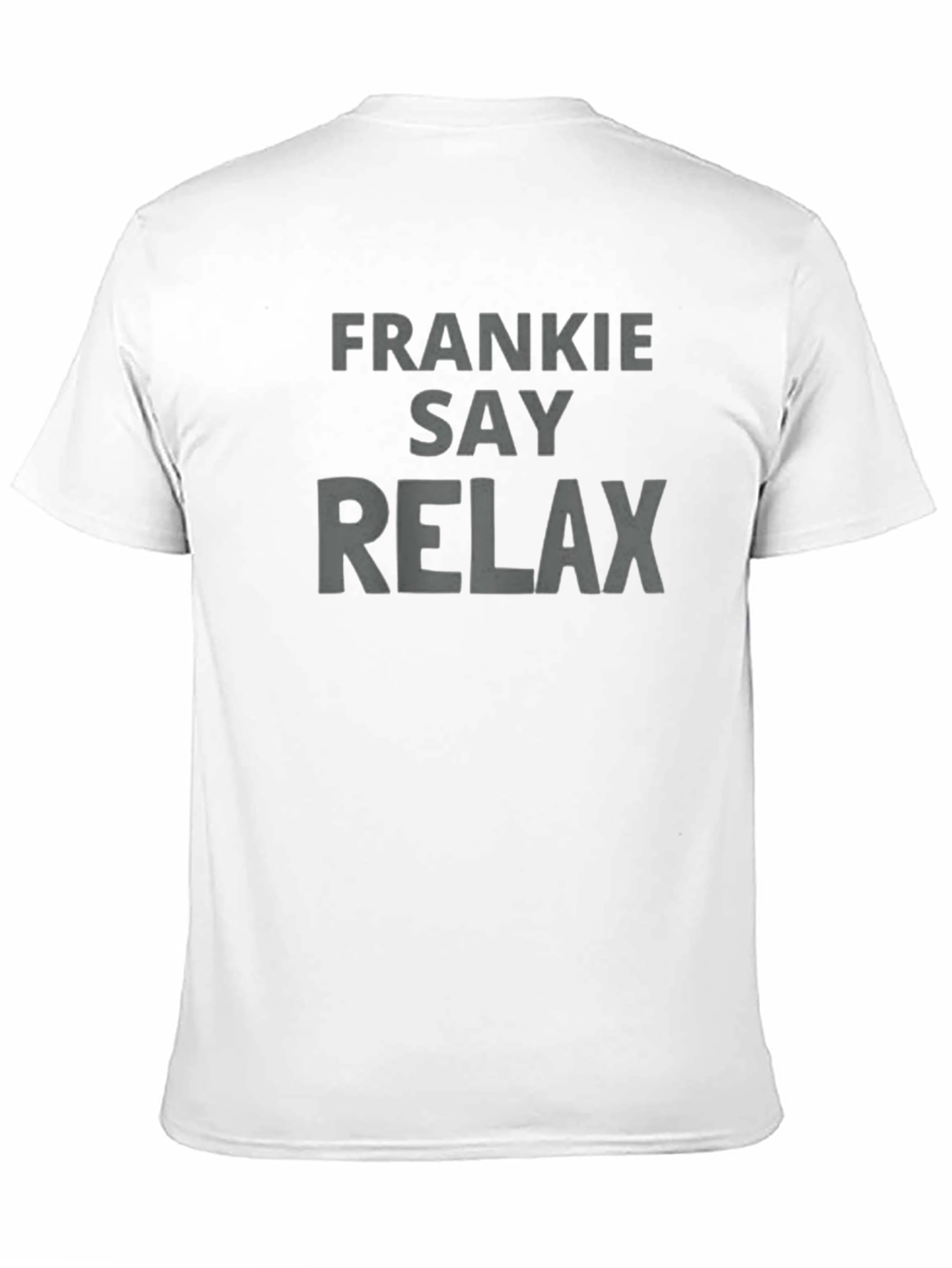 Black Frankie Say Relax Graphic Tee - Retro Style view 11