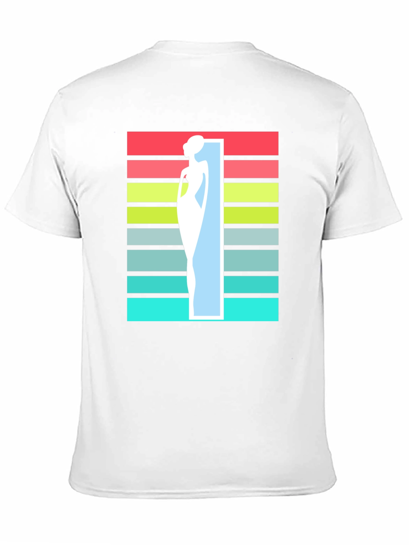 Black Retro Silhouette Tee view 11