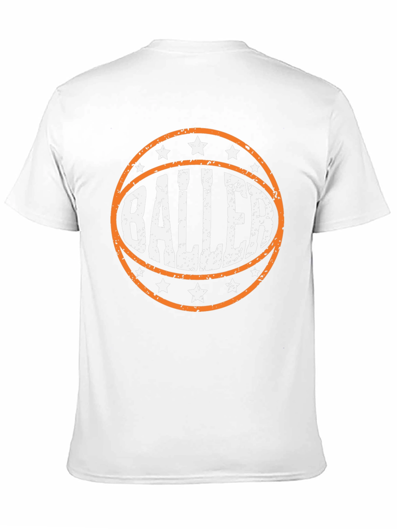 Black Baller Graphic Tee - Basketball Player T-Shirt view 11