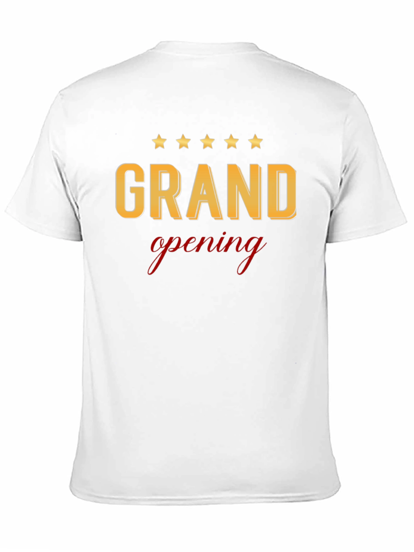 Black Grand Opening Celebration T-Shirt view 11