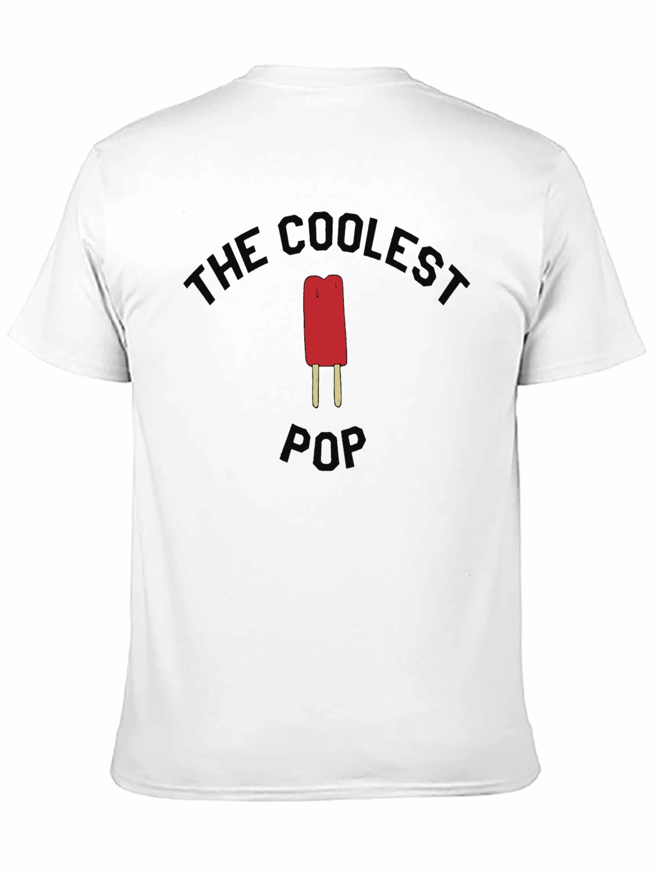 Black The Coolest Pop Graphic T-Shirt view 11