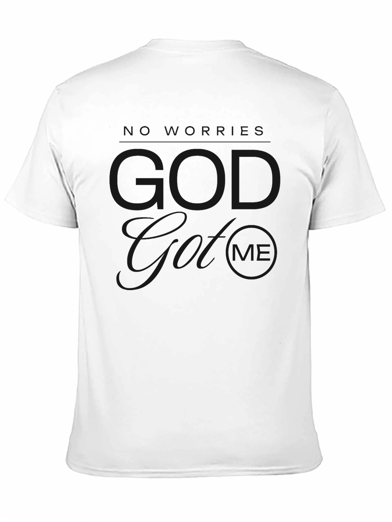 Black Modern Graphic Print Black T-Shirt view 11