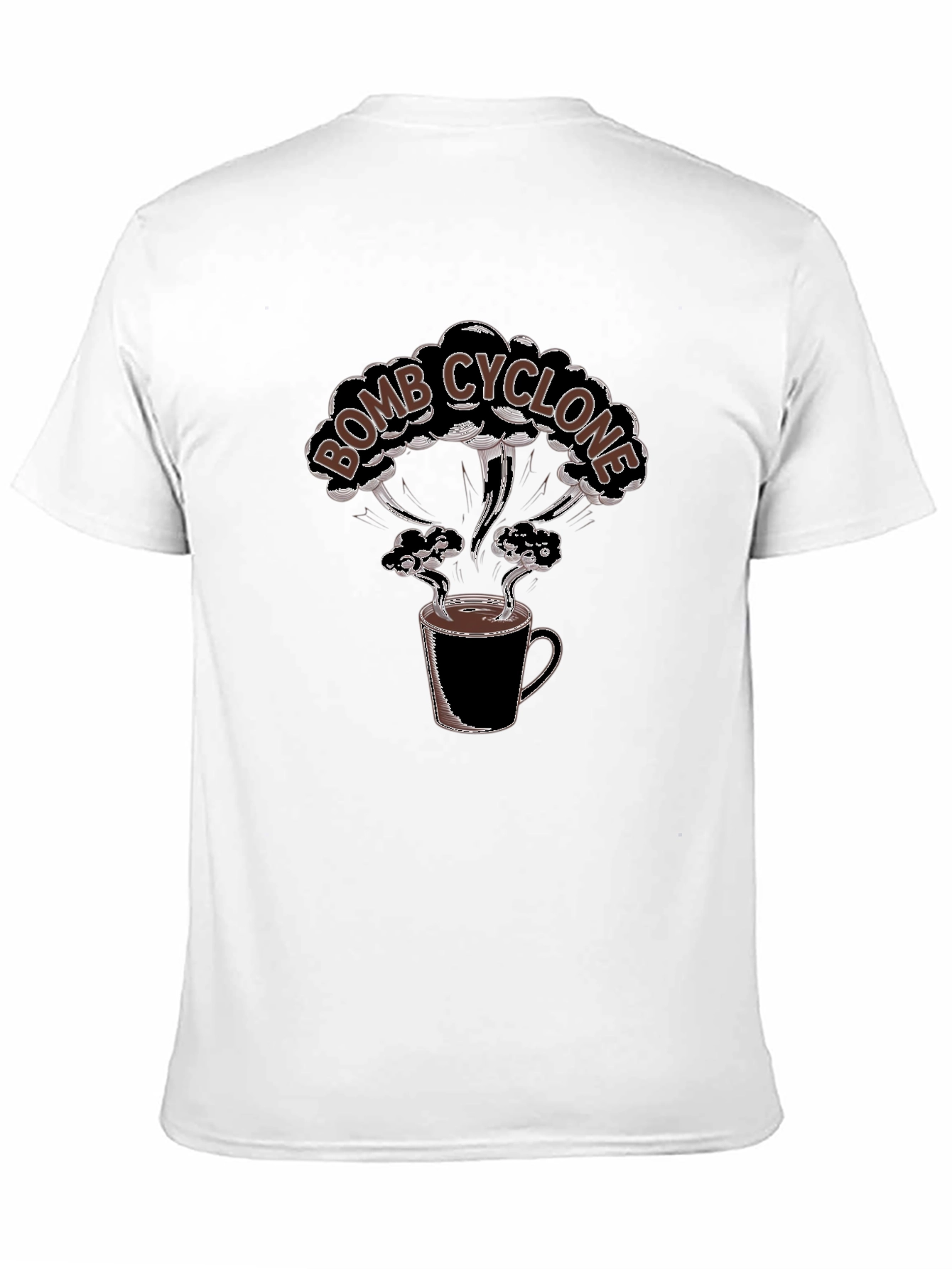 Black Bomb Cyclone Coffee T-Shirt view 11