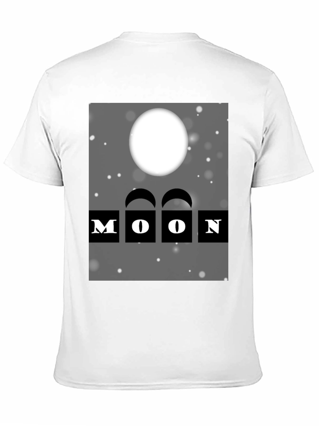 Black Moon Graphic Black T-Shirt view 11