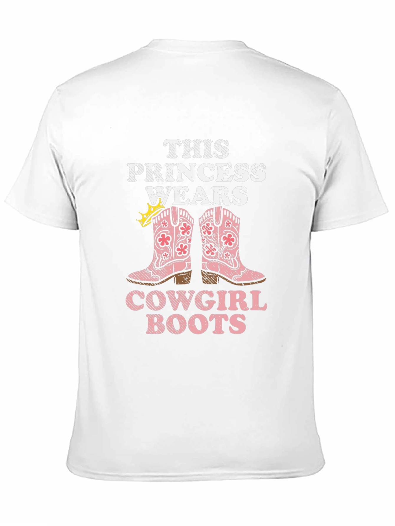 Princess Cowgirl Boots T-Shirt - 11