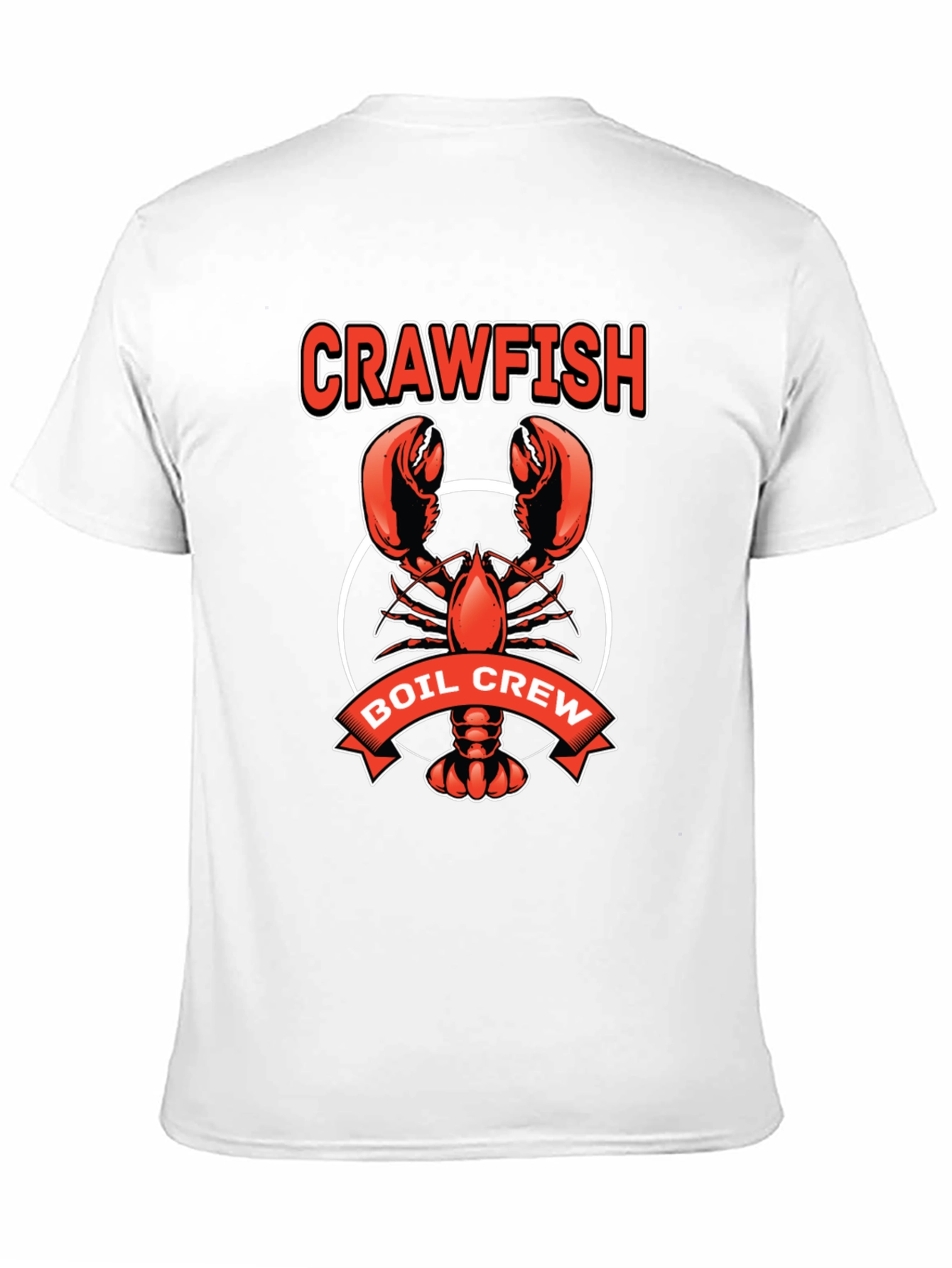 Black Crawfish Boil Crew Graphic T-Shirt - Black view 11