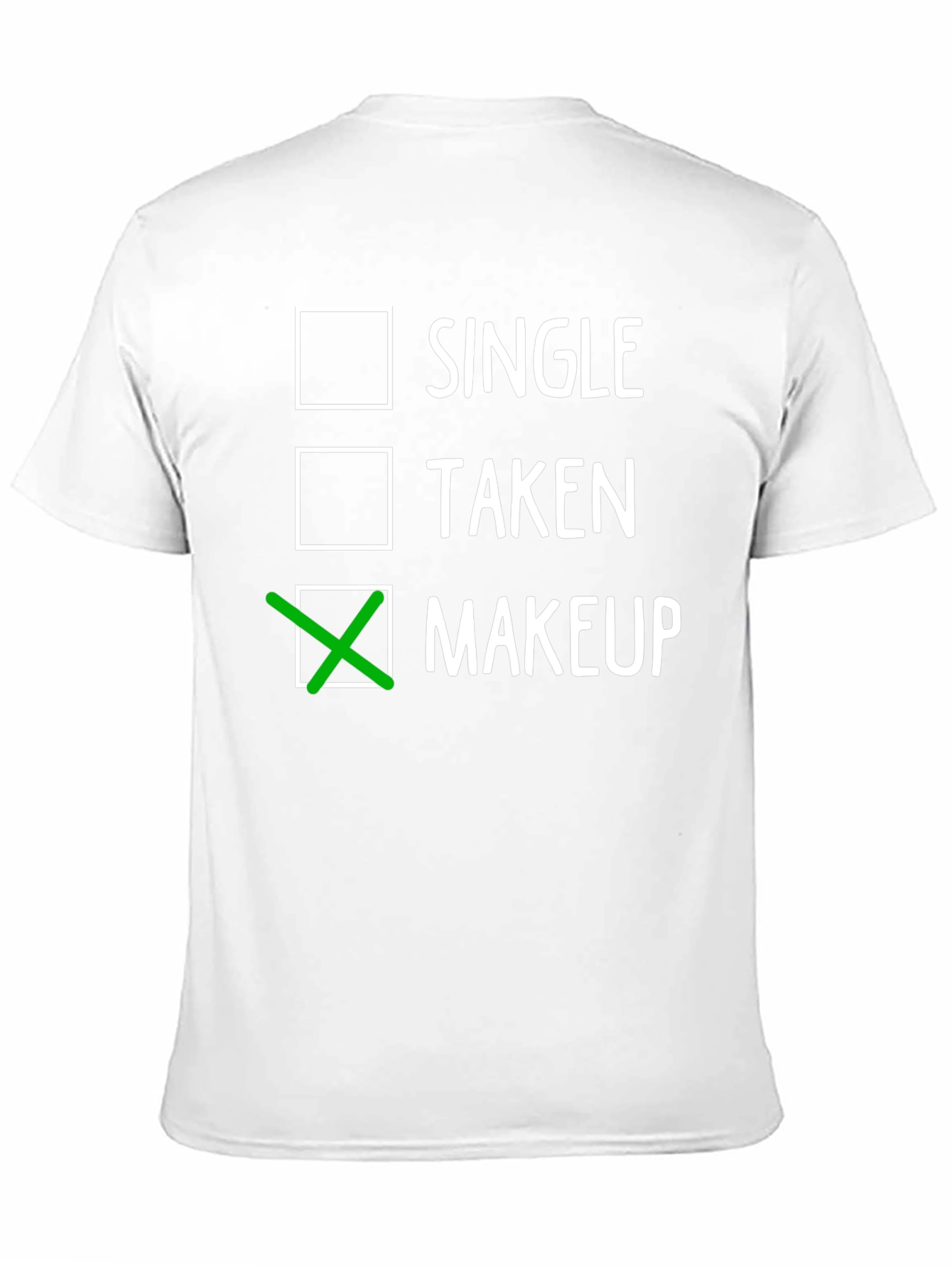Black Makeup Obsessed T-Shirt - Single Taken Makeup view 11