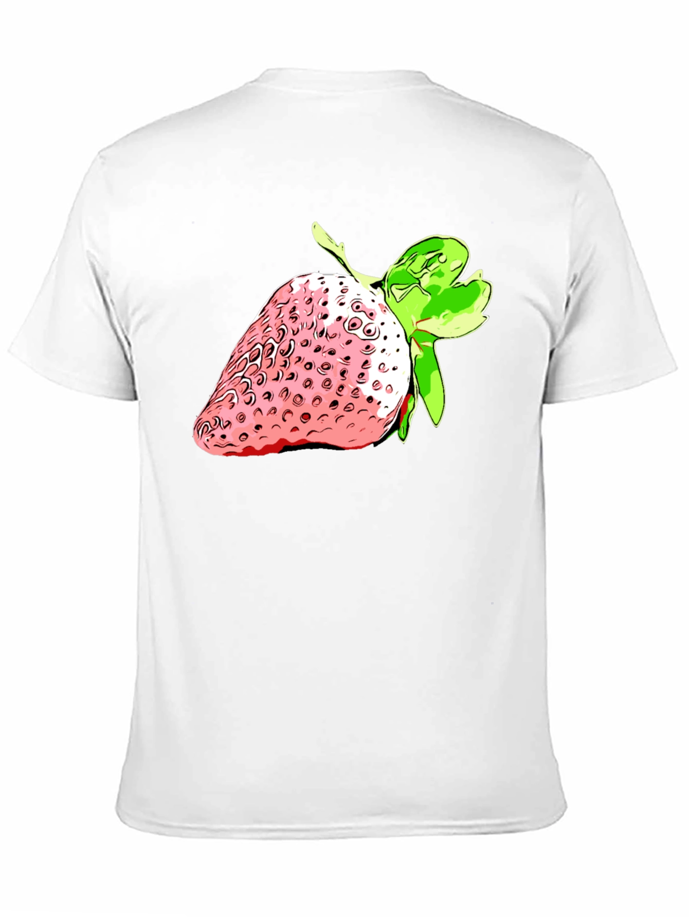 Black Strawberry Graphic Black T-Shirt - Fresh Style view 11