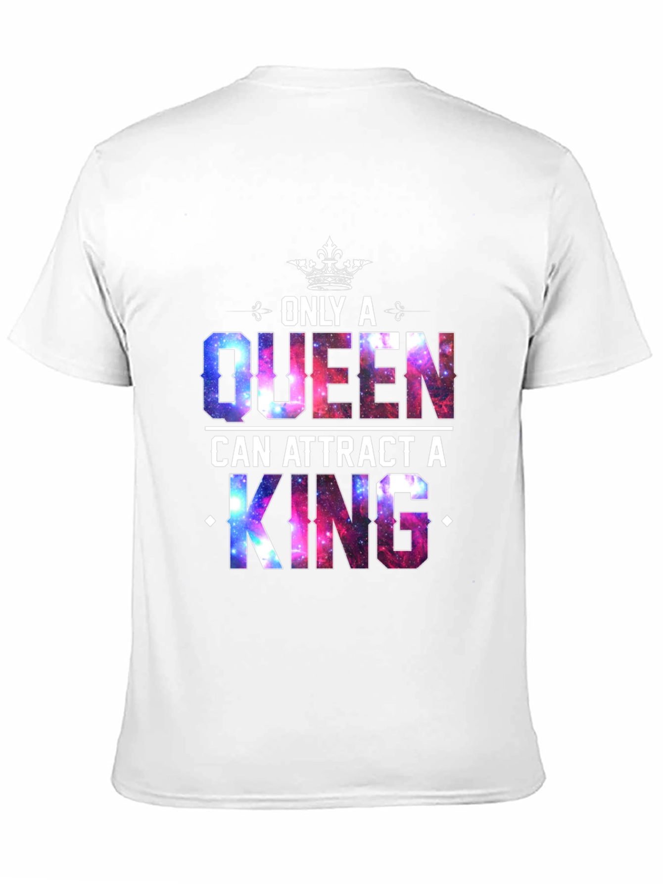 Black Queen & King Graphic T-Shirt view 11