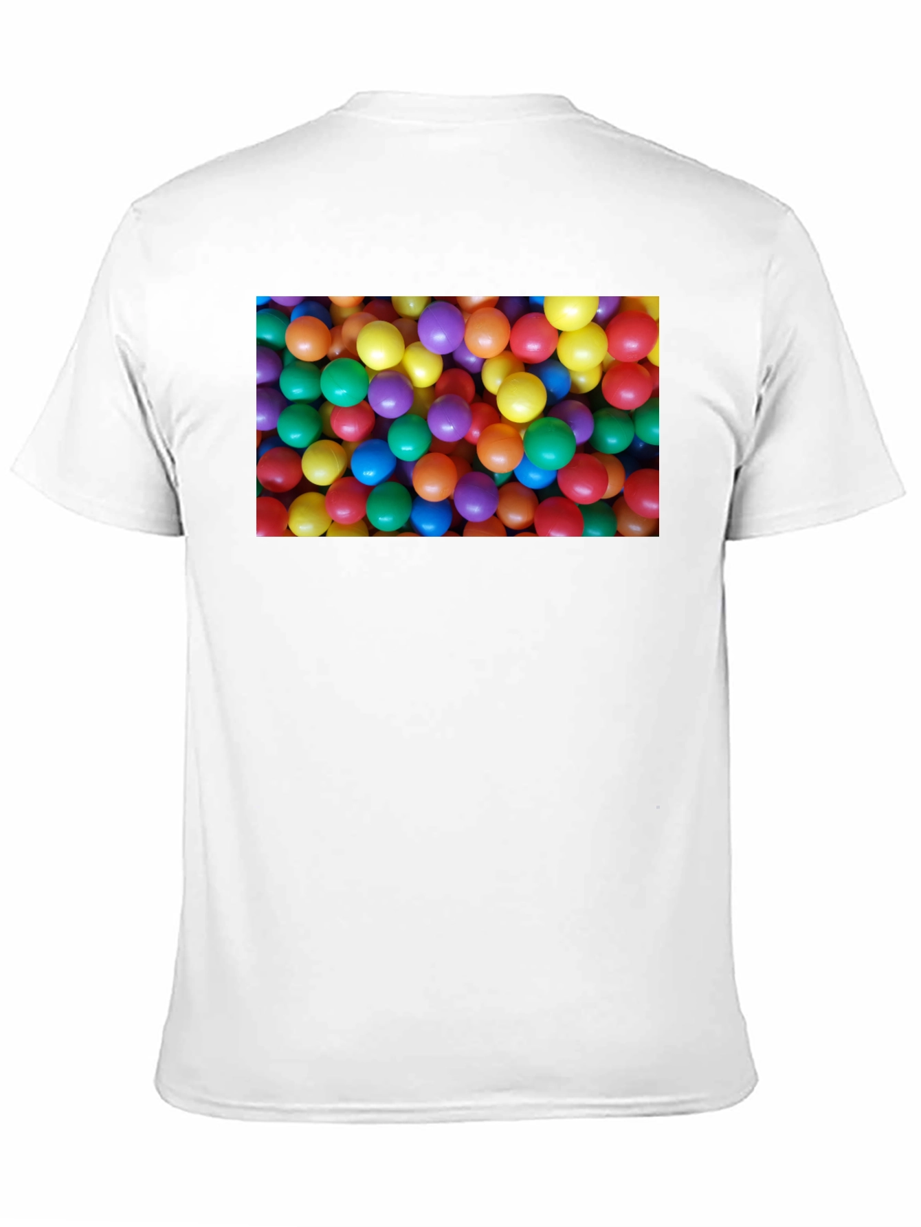 Black Fun Ball Pit T-Shirt - Novelty Graphic Tee view 11