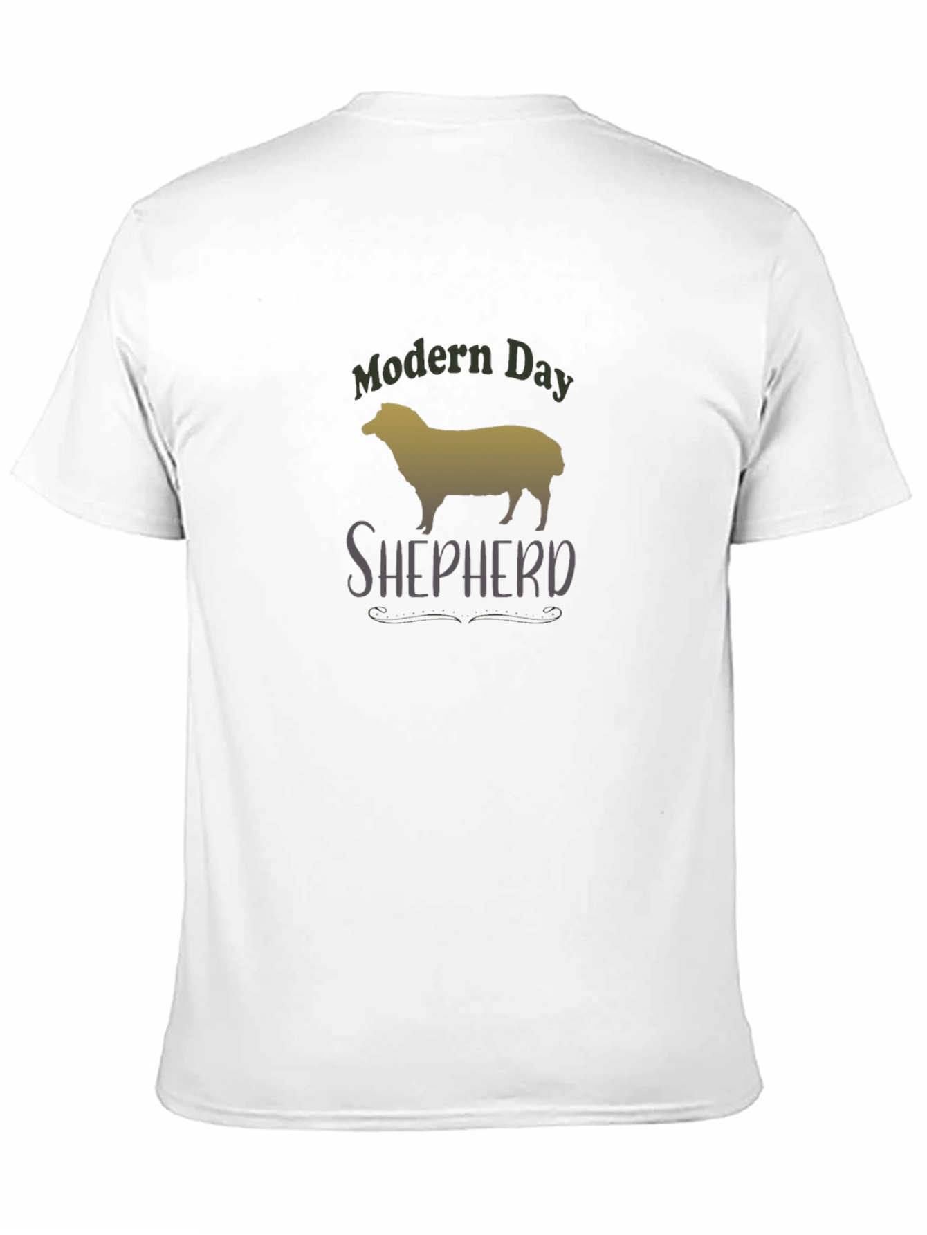 Black Modern Day Shepherd Graphic T-Shirt view 11