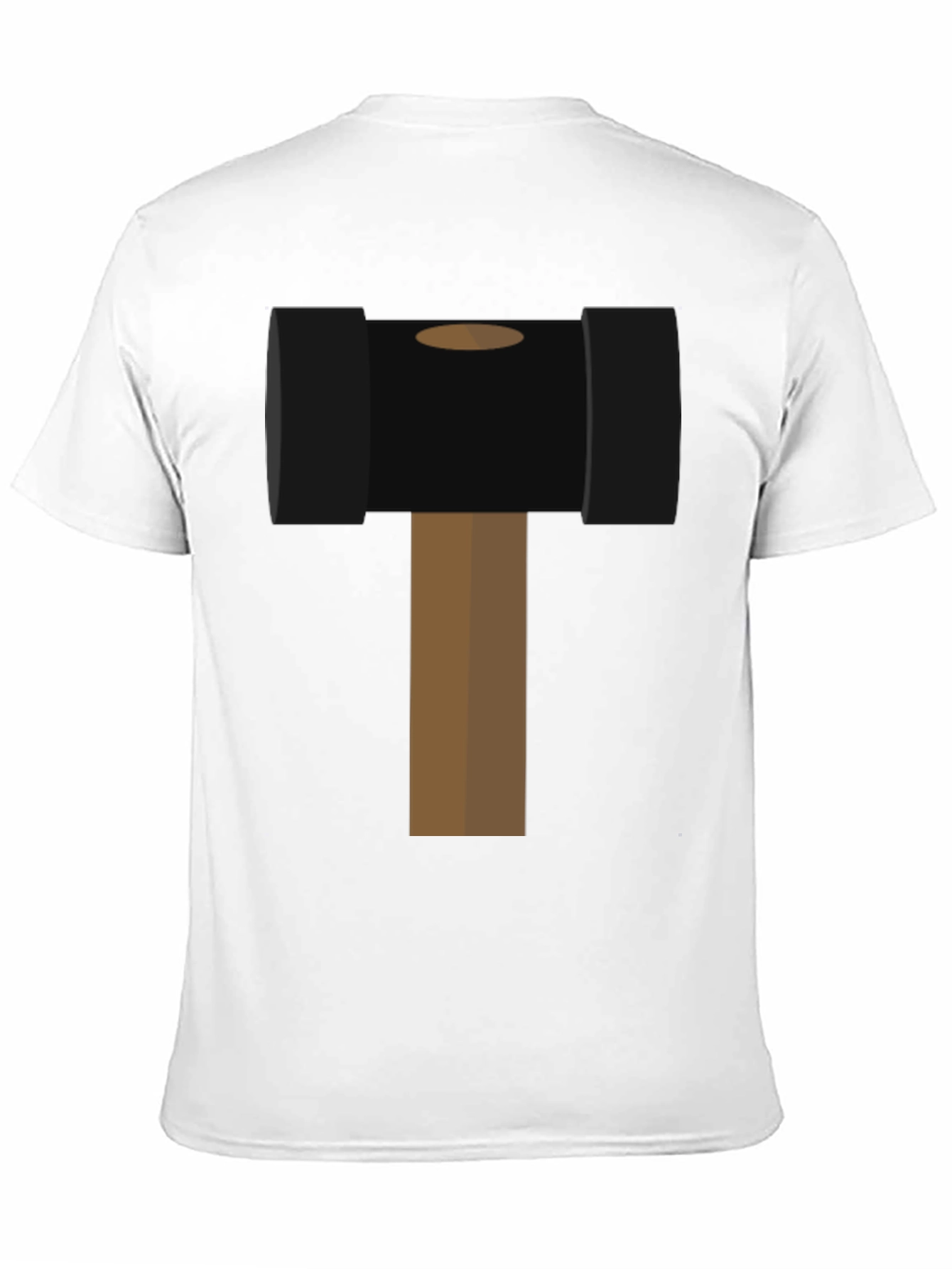 Black Hammer Time Graphic Tee - Novelty Black T-Shirt view 11