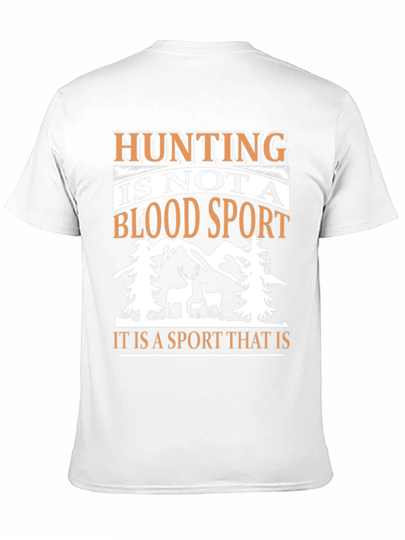 Black Hunting Is Not A Blood Sport Graphic Tee view 11
