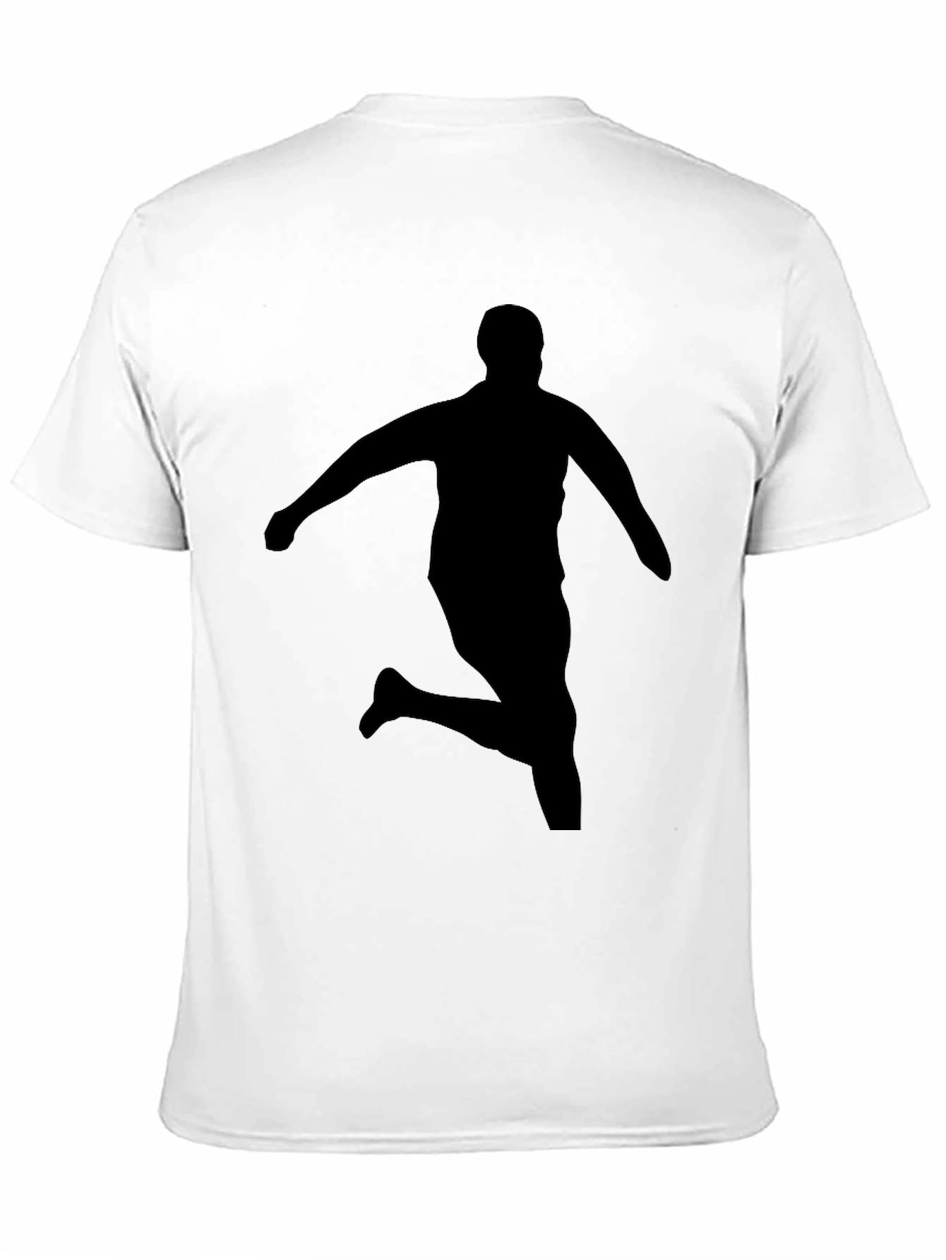 Black Silhouette Runner Black T-Shirt view 11