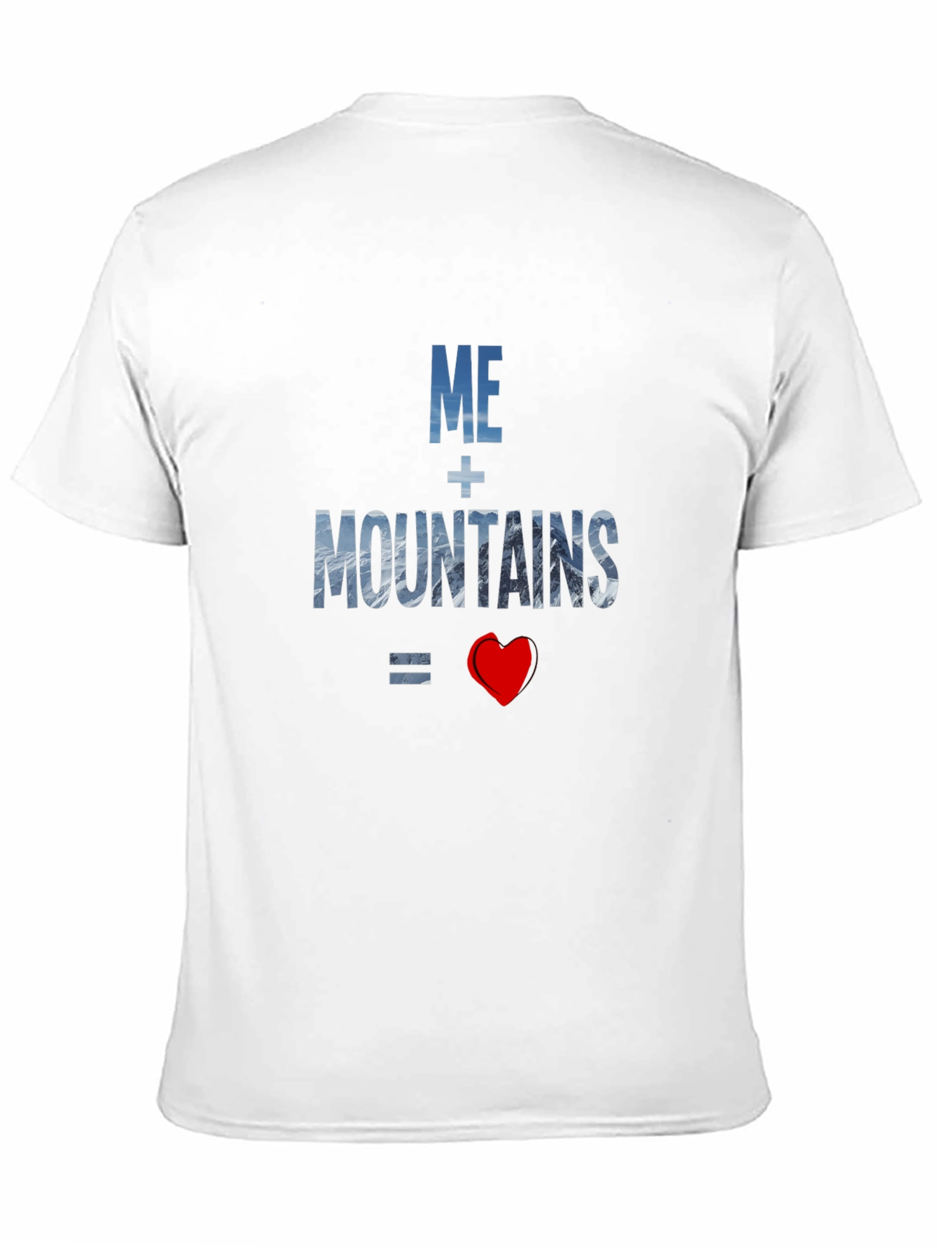 Black Me + Mountains = Love Graphic Tee view 11