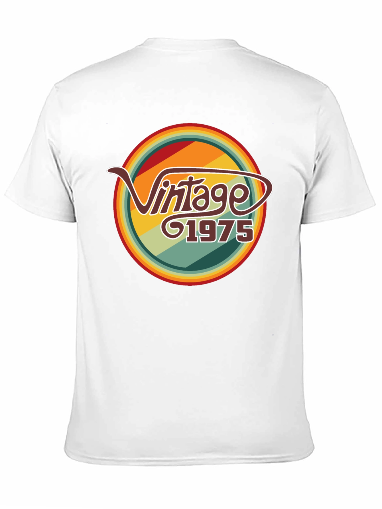 Black Vintage 1975 Graphic T-Shirt - Retro Style view 11