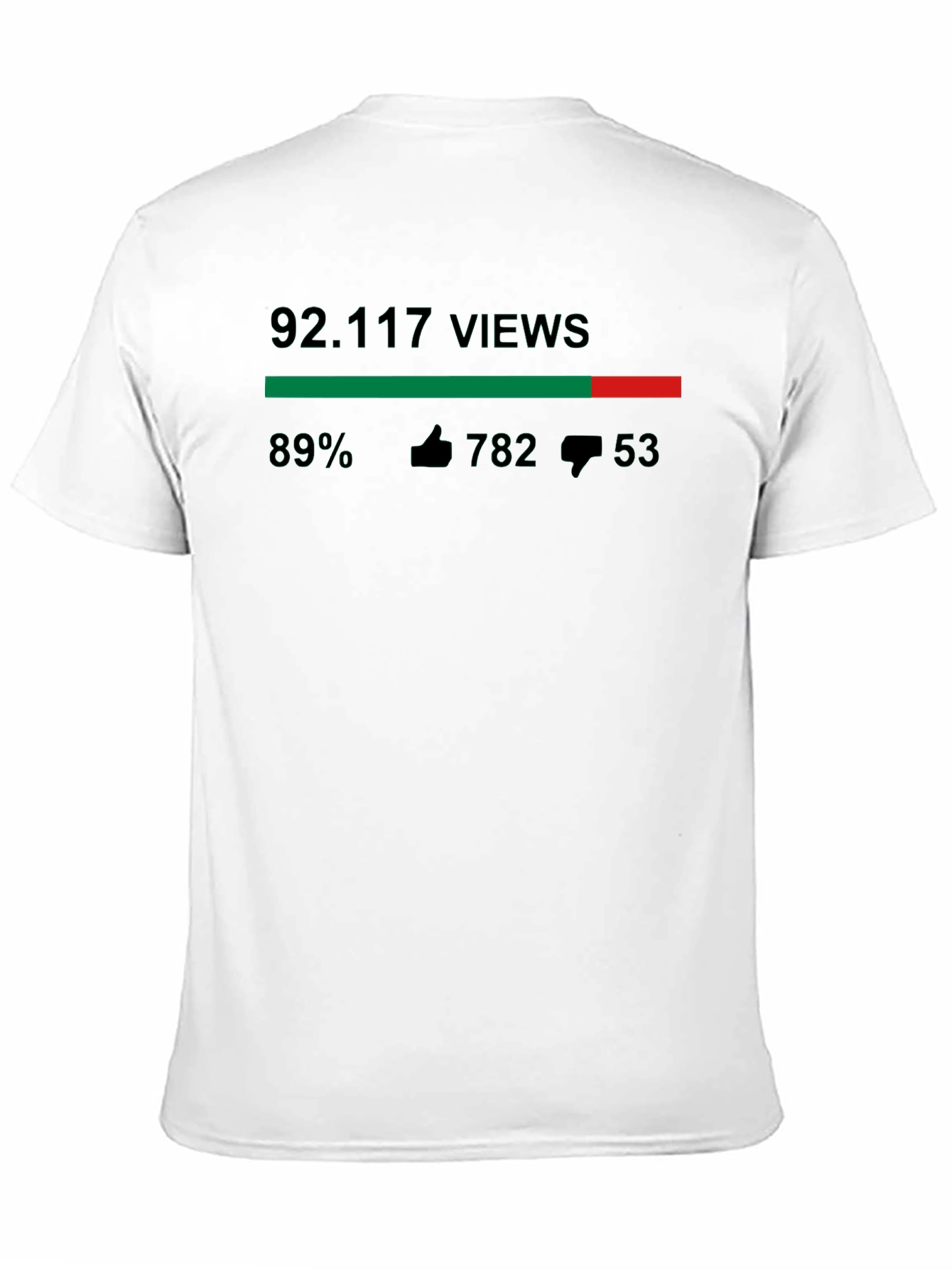Black 92,117 Views Graphic T-Shirt view 11