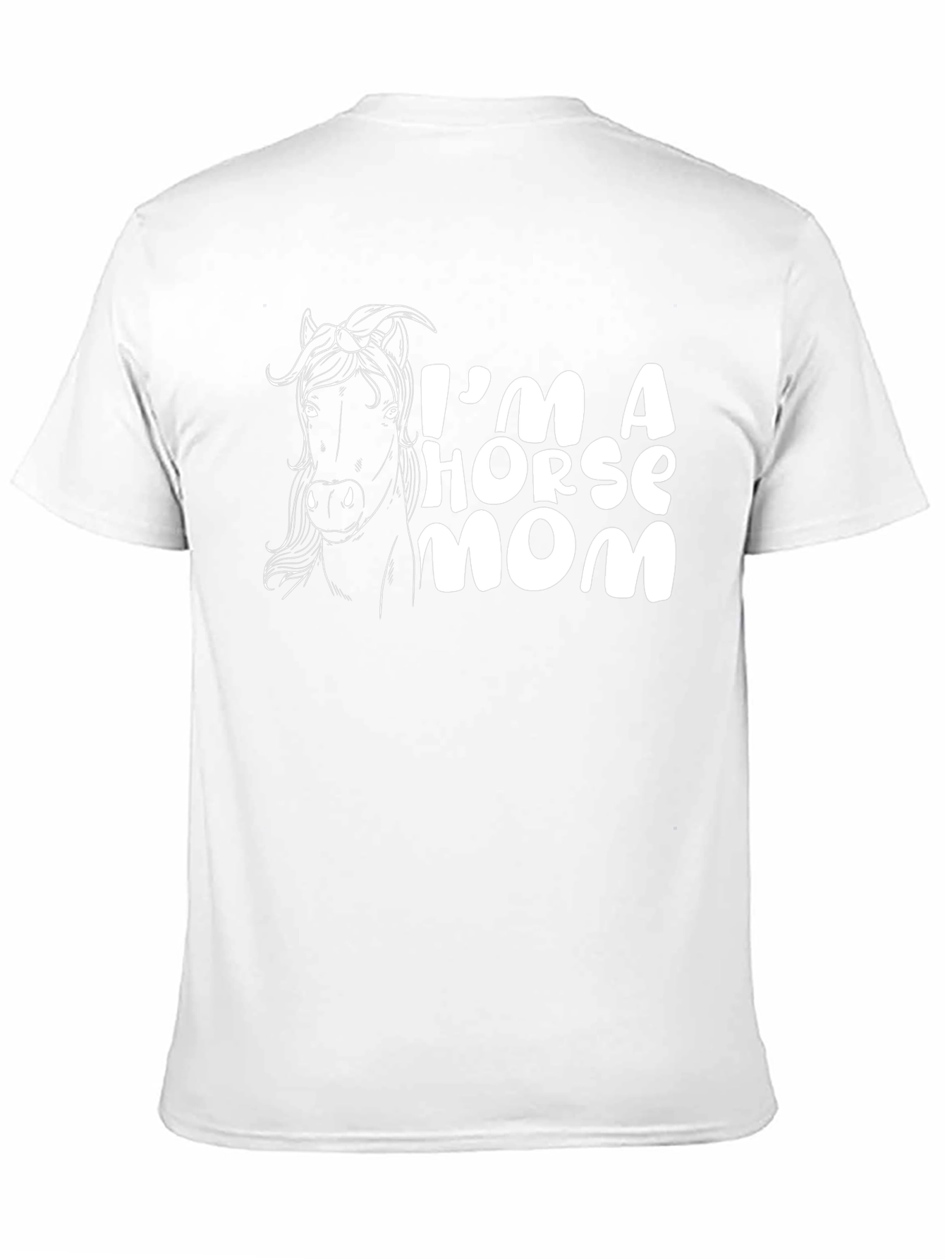 Black I'm A Horse Mom Graphic Tee view 11