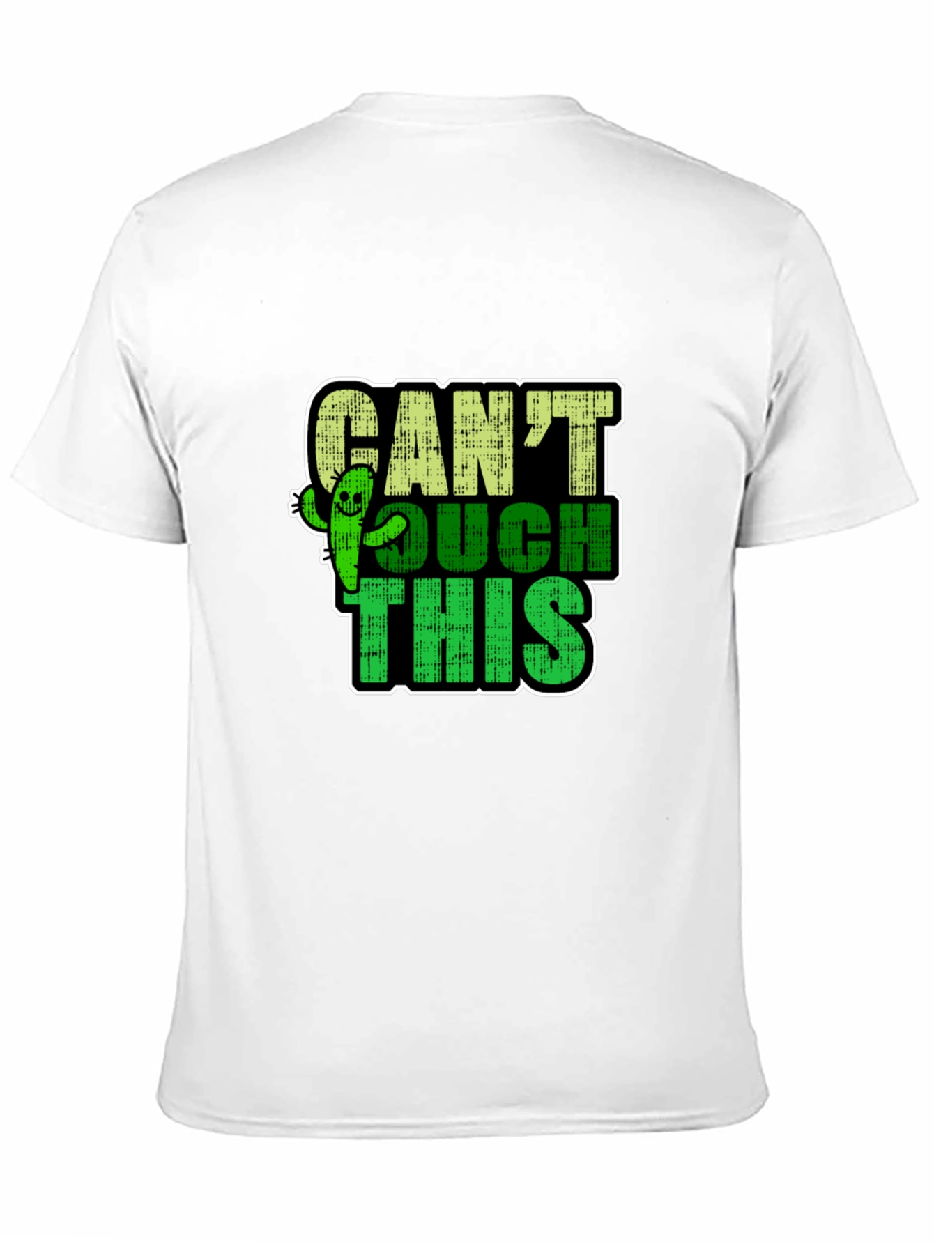 Black Can't Touch This Cactus Graphic T-Shirt view 11