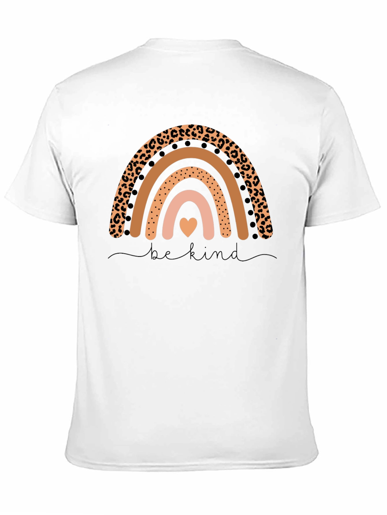 Black Be Kind Rainbow Graphic Tee - Stylish & Comfy view 11