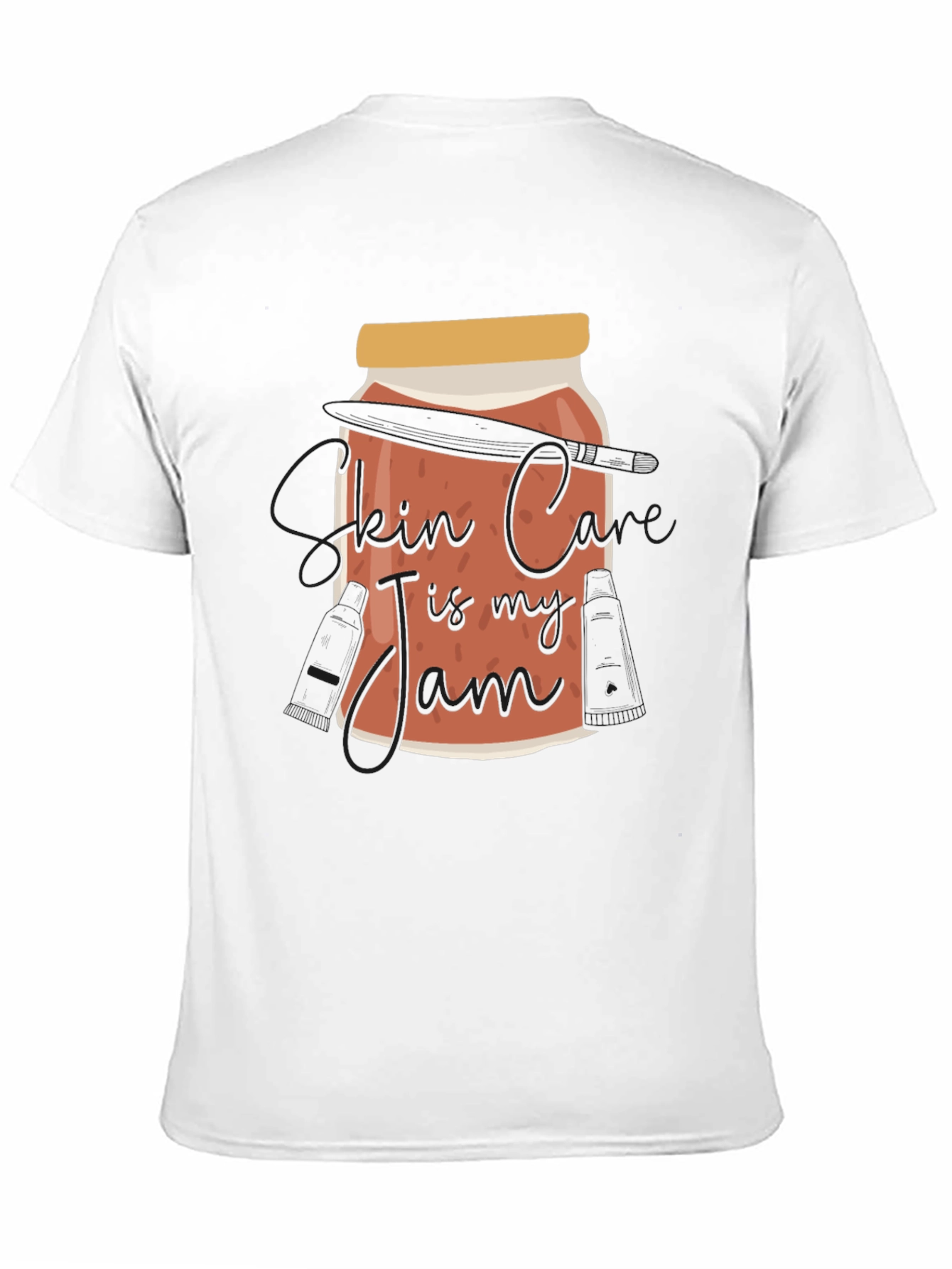 Black Skin Care Is My Jam Graphic Tee view 11