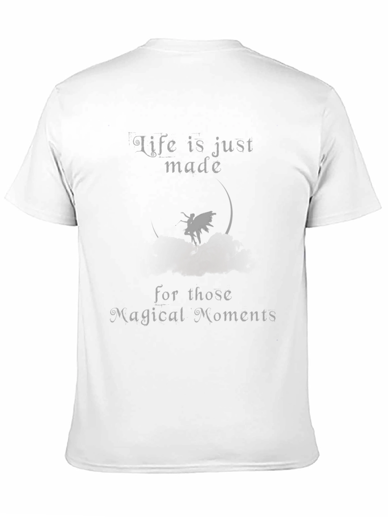 Black Magical Moments Graphic Tee - Soft Cotton T-Shirt view 11