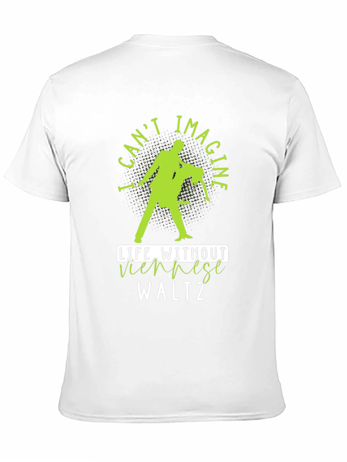 Black Viennese Waltz T-Shirt - Dance Lovers Tee view 11