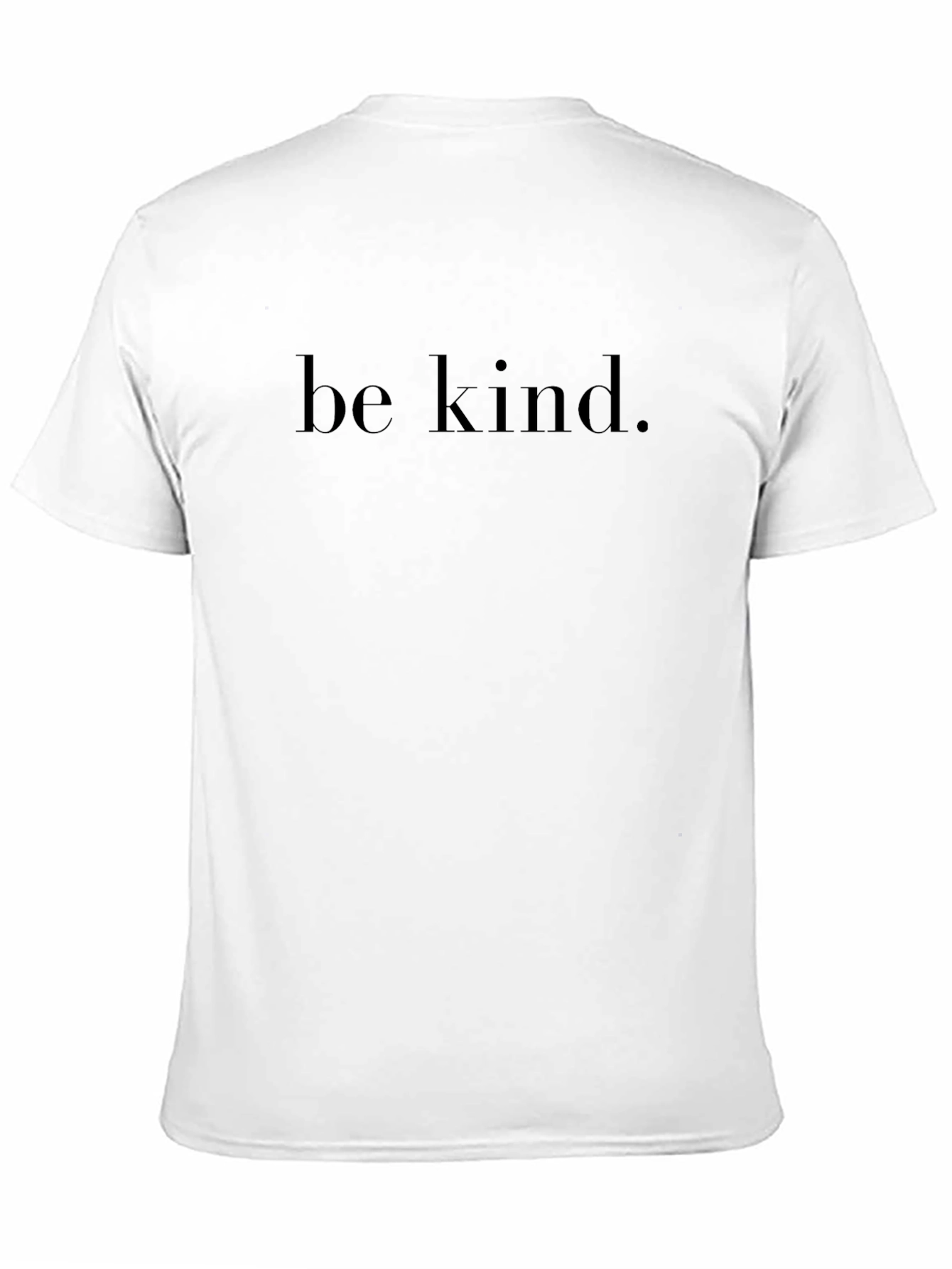 Black Be Kind Graphic Tee - Classic Crewneck T-Shirt view 11
