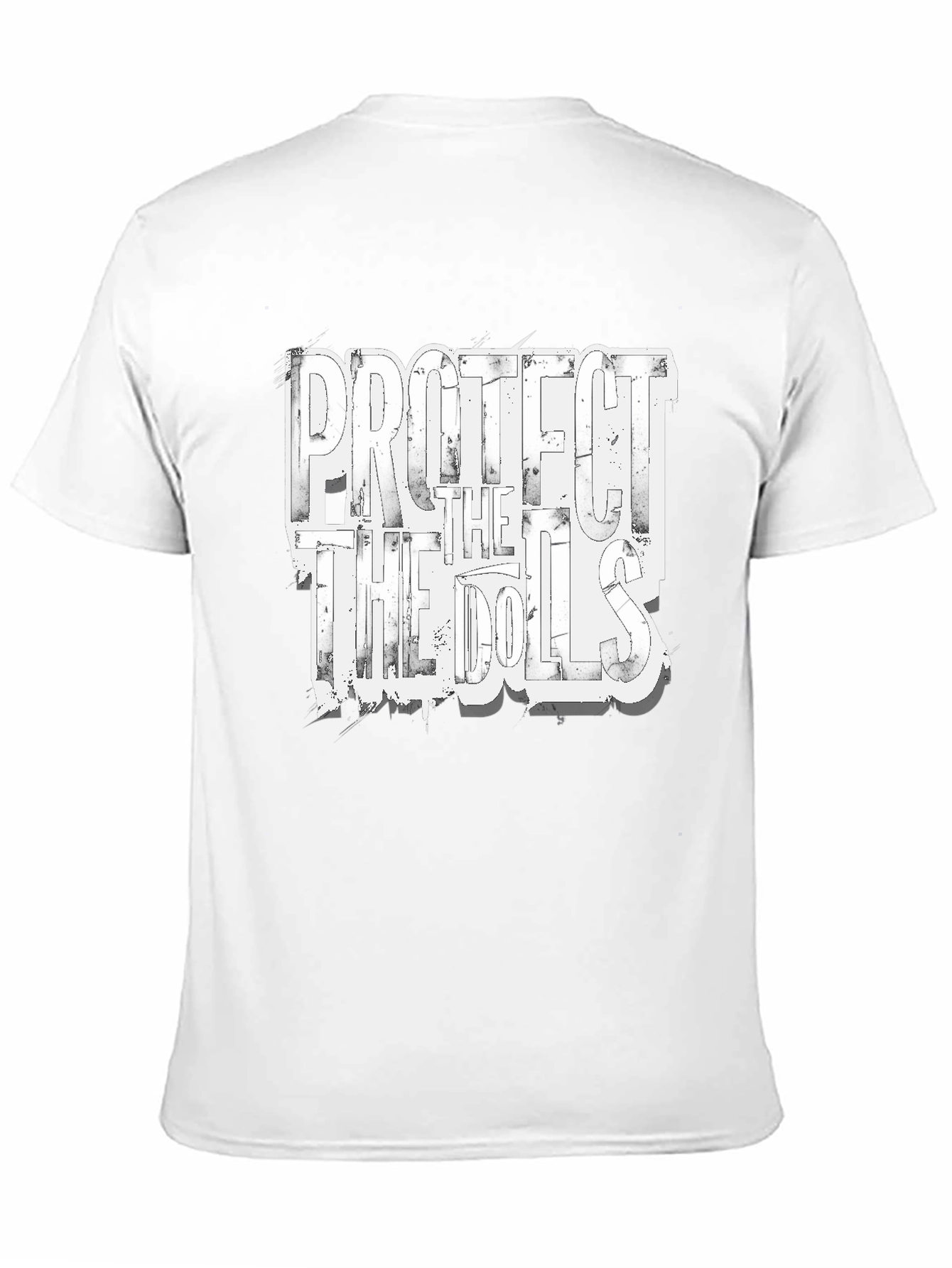Black Protect the Dolls Graphic T-Shirt view 11