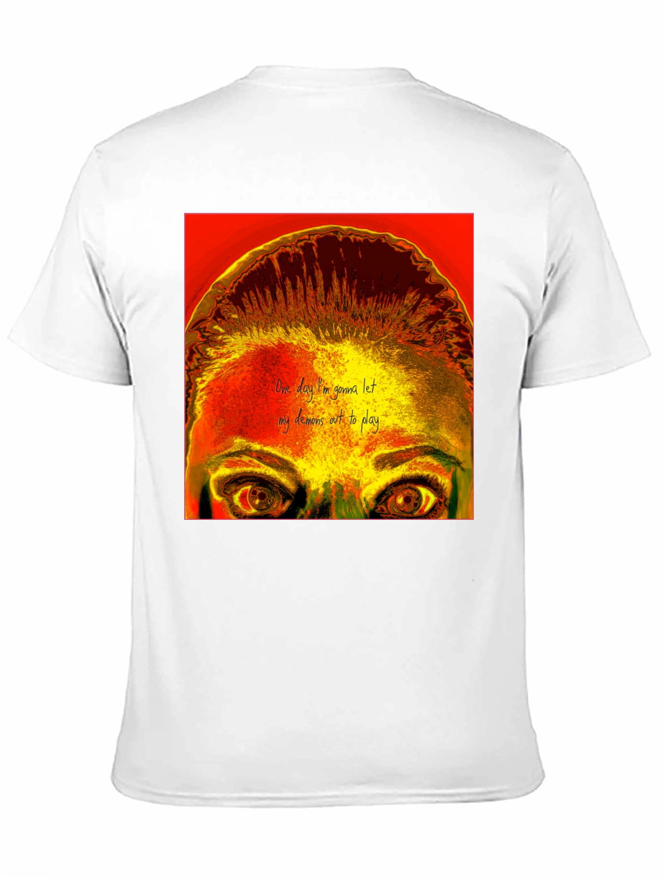 Black Demons Out To Play Graphic Tee view 11