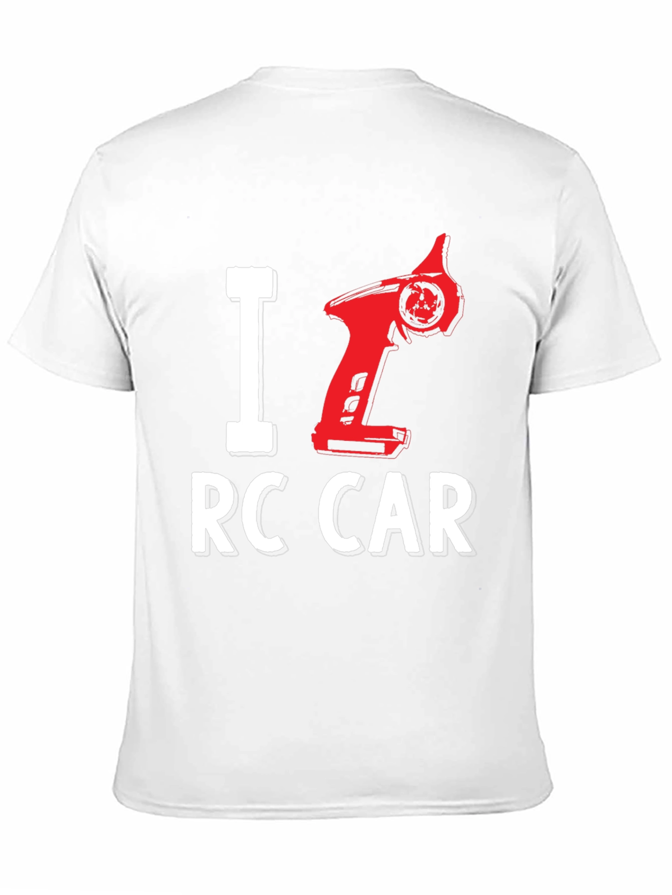 Black I Love RC Car Black T-Shirt view 11