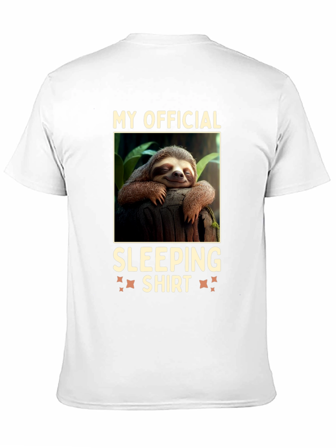 Black My Official Sleeping Shirt Sloth Tee view 11